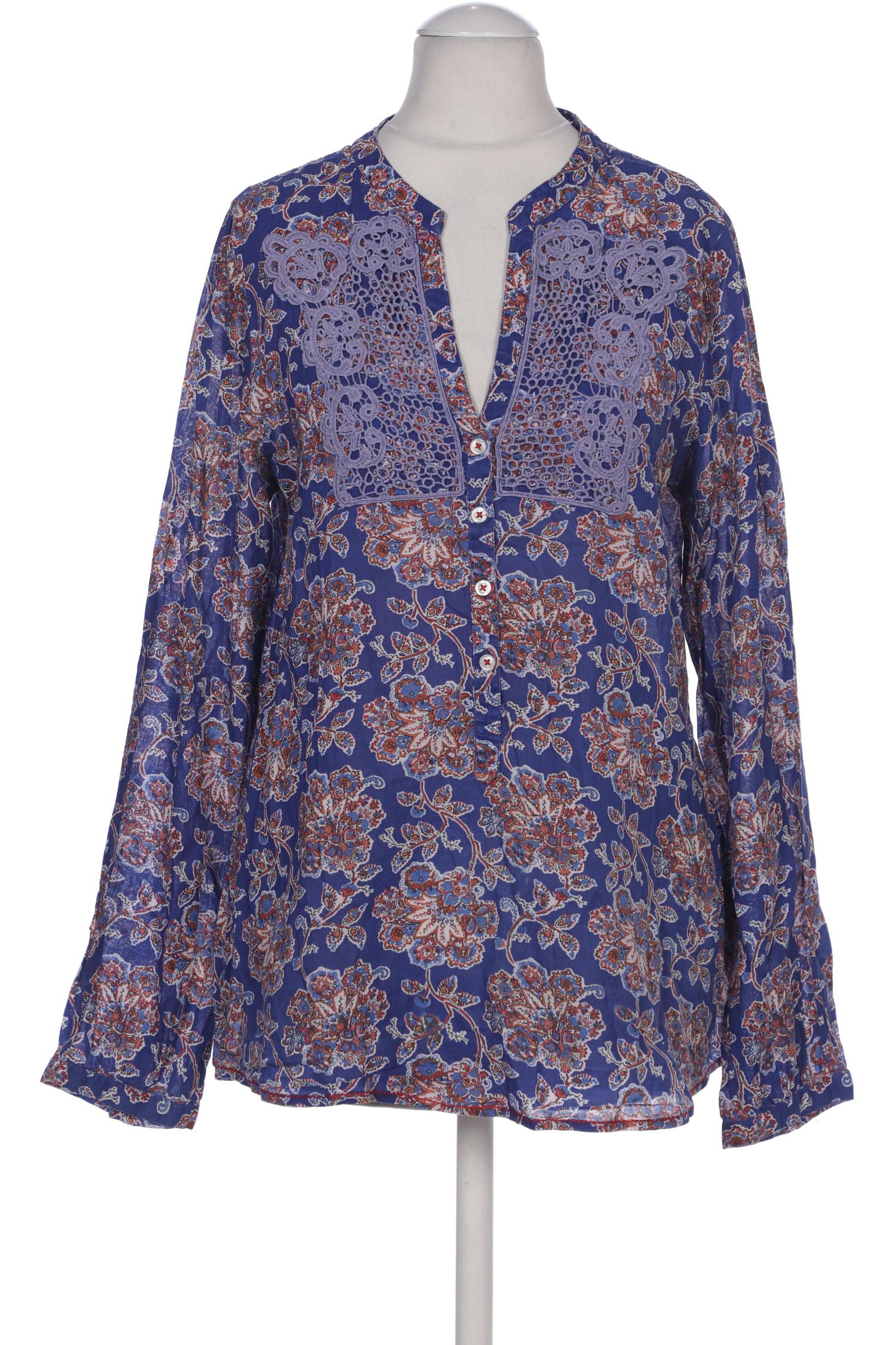 

Emily van den Bergh Damen Bluse, blau, Gr. 36