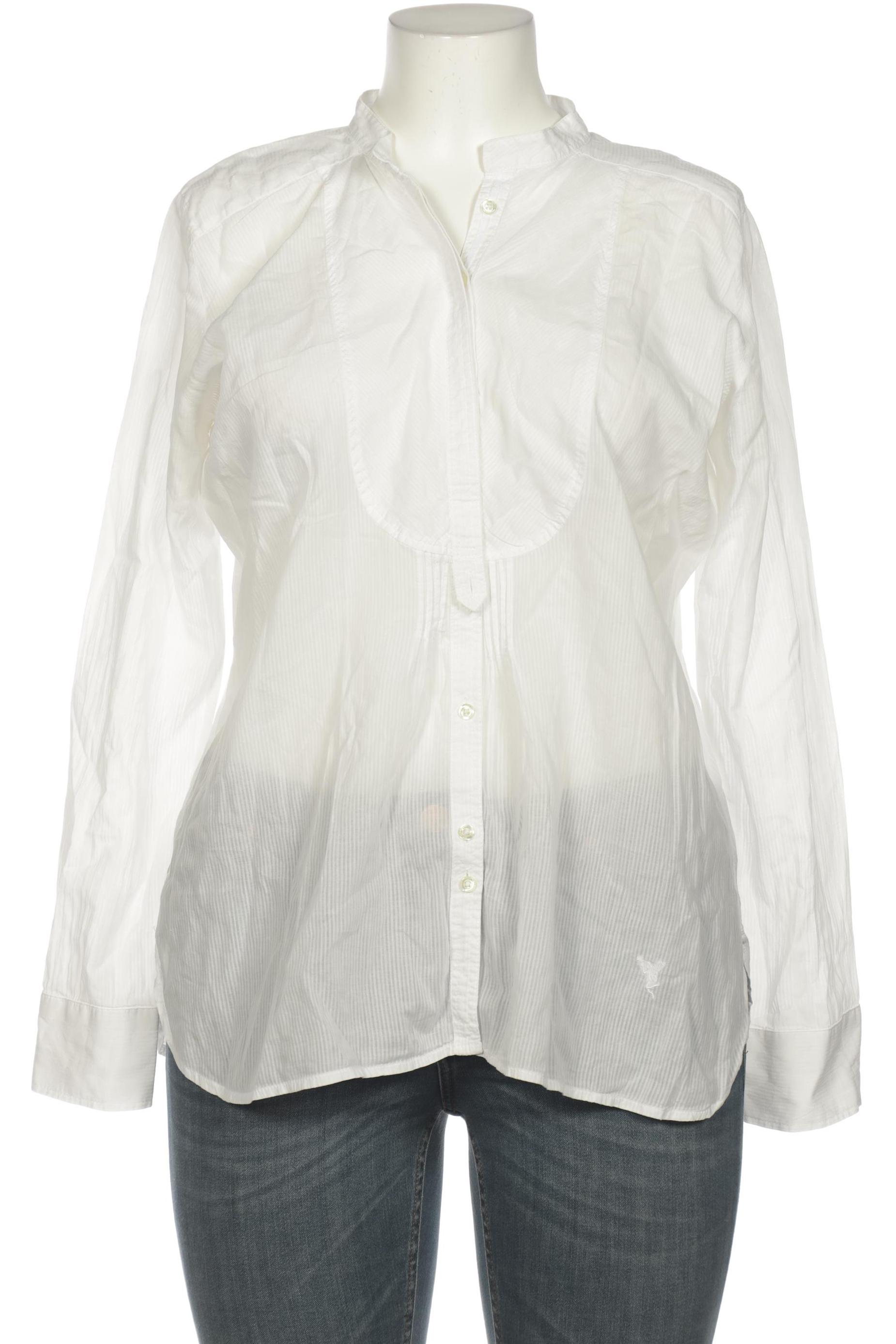

Emily van den Bergh Damen Bluse, weiß, Gr. 42