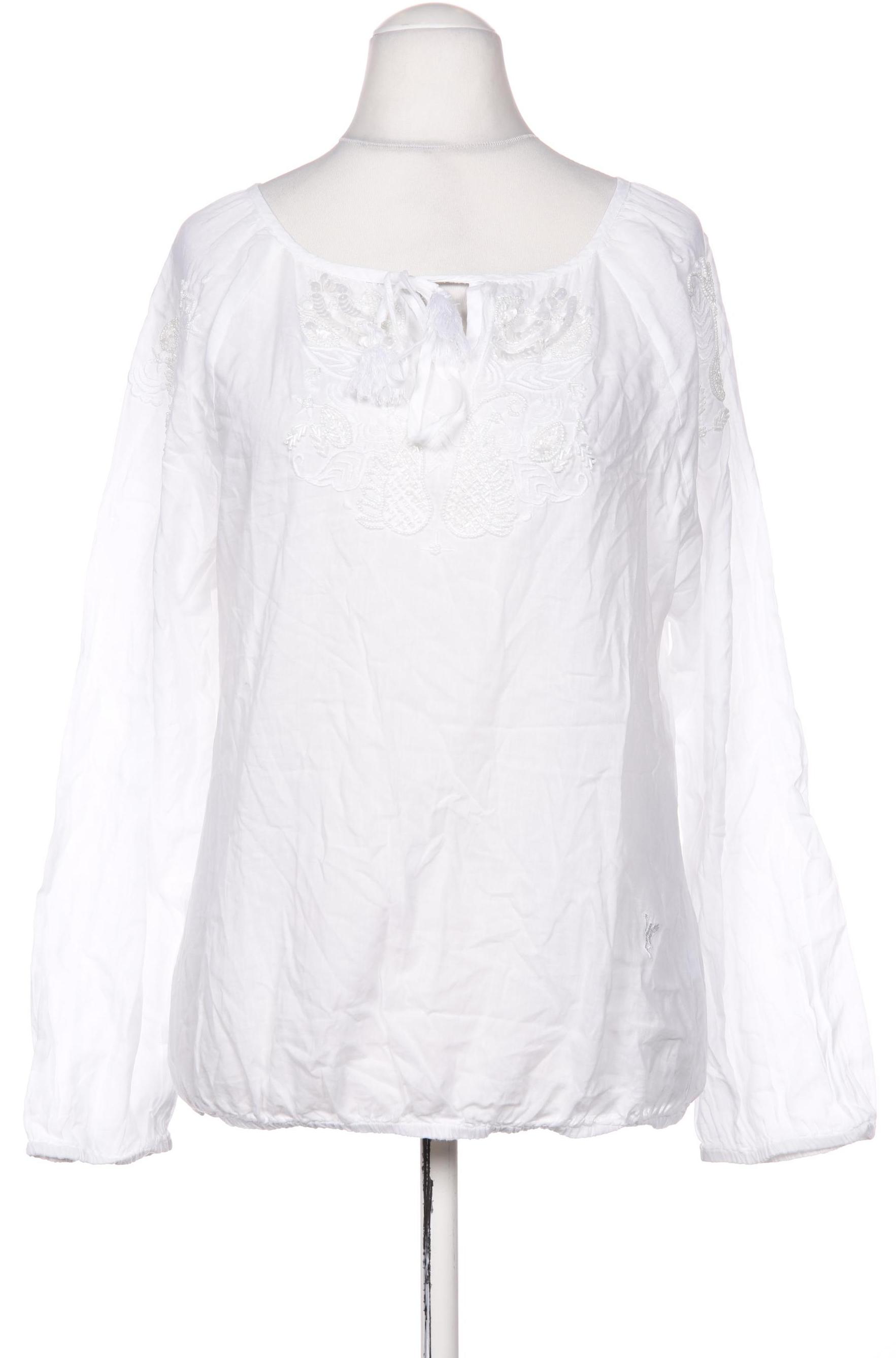 

Emily van den Bergh Damen Bluse, weiß, Gr. 40