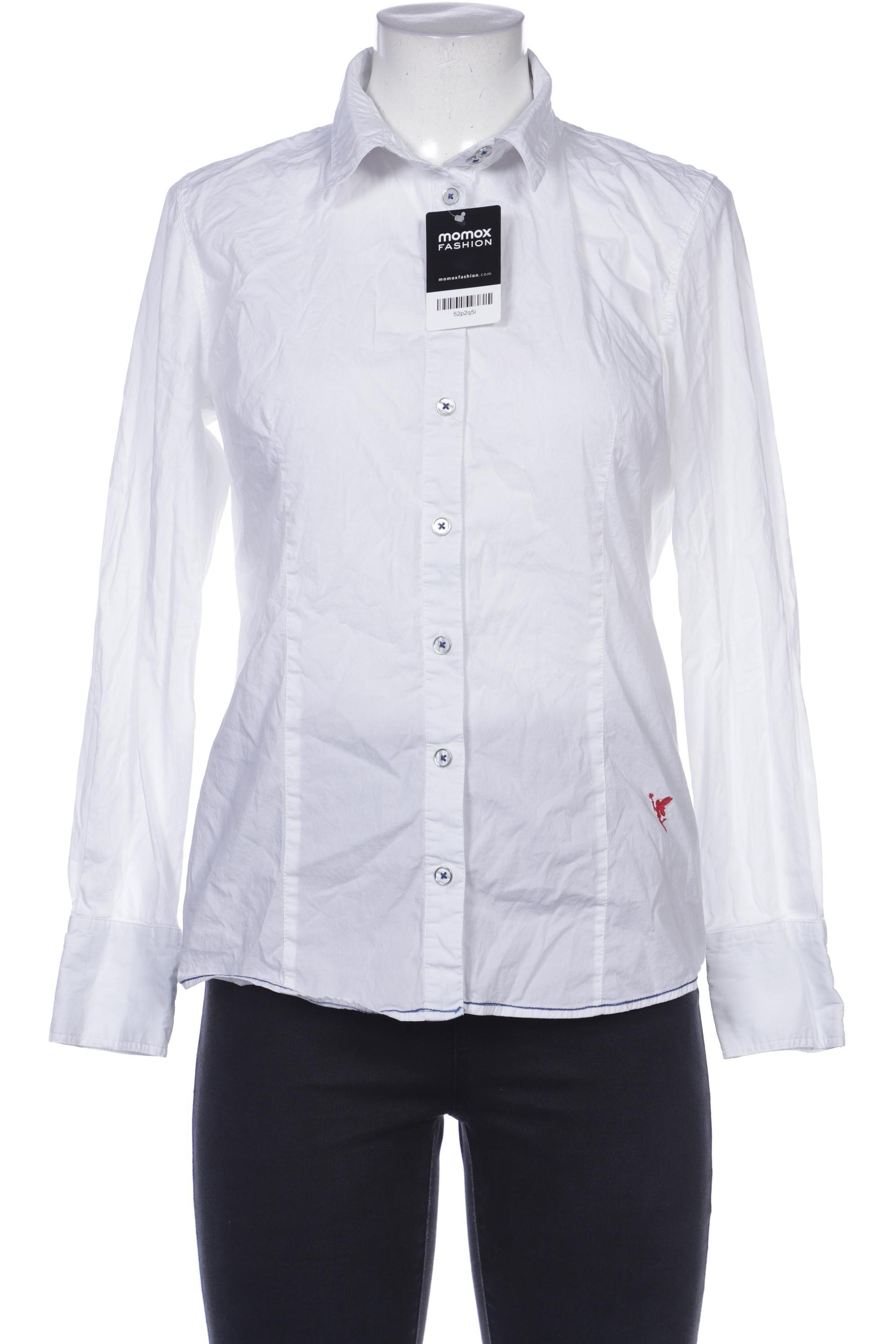 

Emily van den Bergh Damen Bluse, weiß, Gr. 40