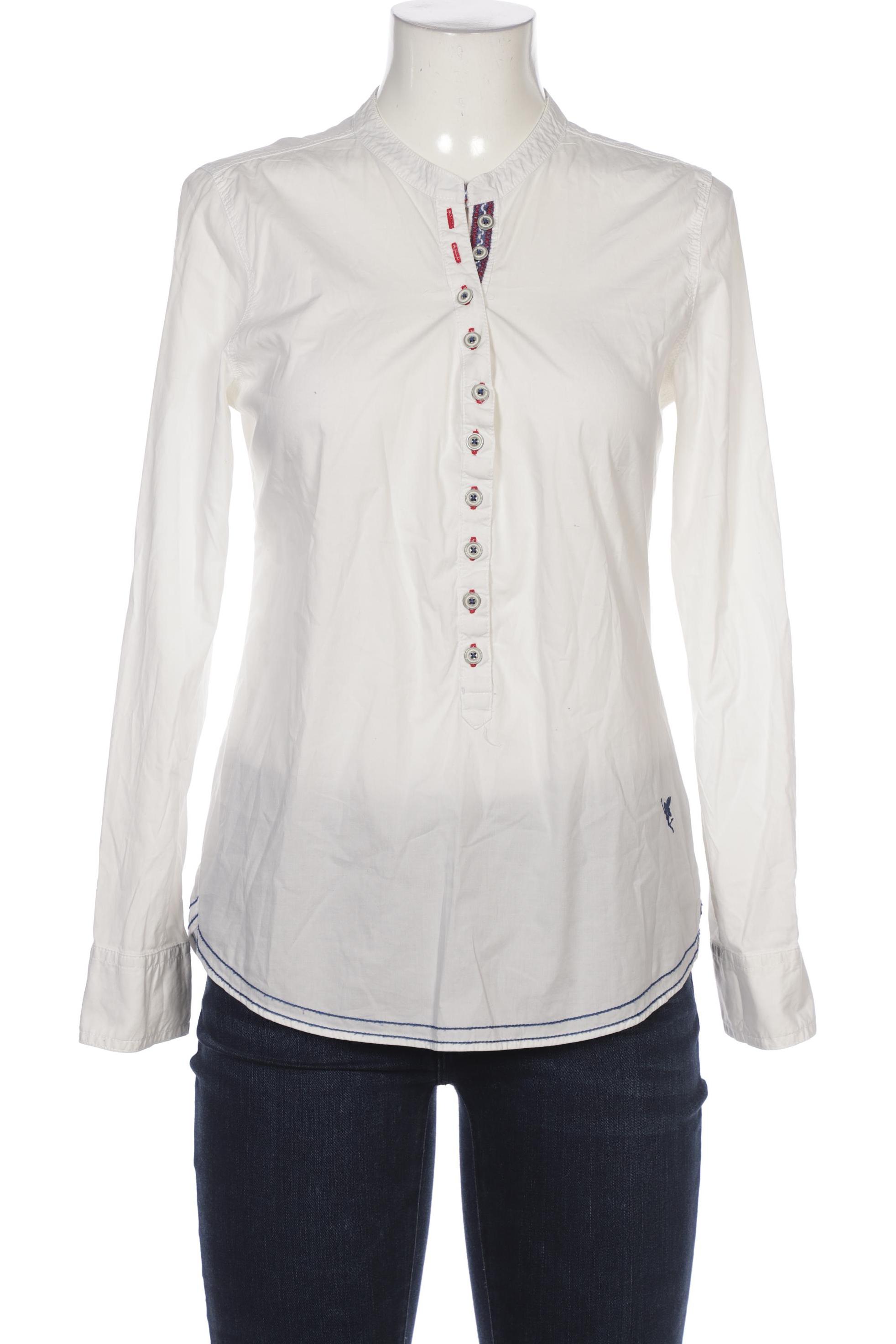 

Emily van den Bergh Damen Bluse, weiß, Gr. 40