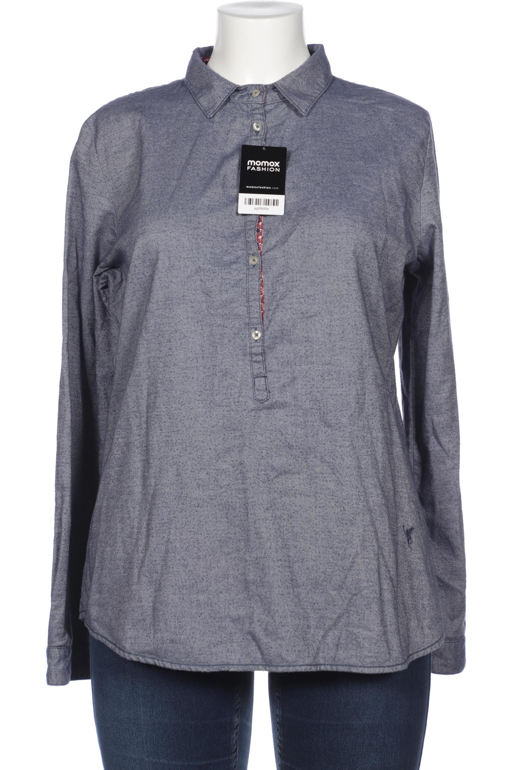 

Emily van den Bergh Damen Bluse, blau, Gr. 52
