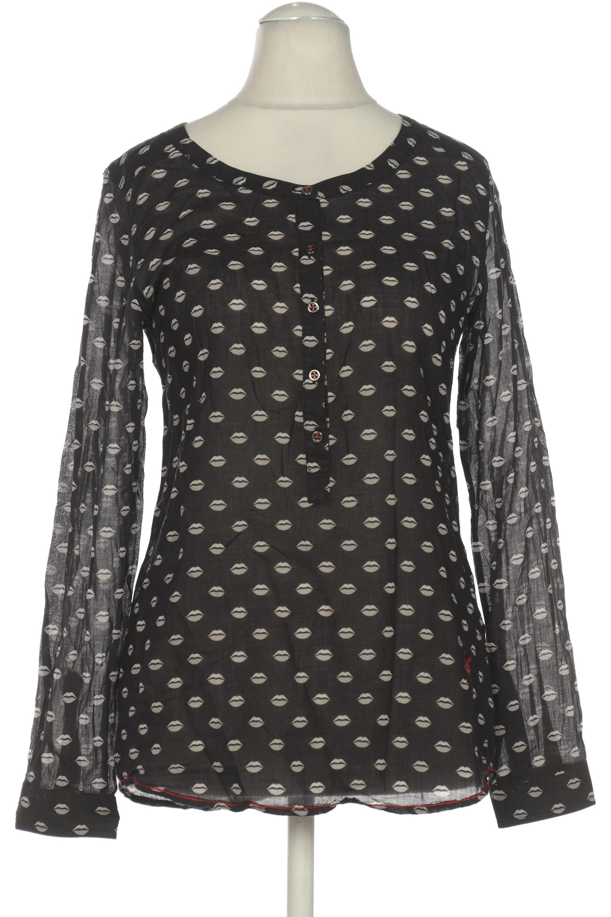 

Emily van den Bergh Damen Bluse, schwarz, Gr. 36