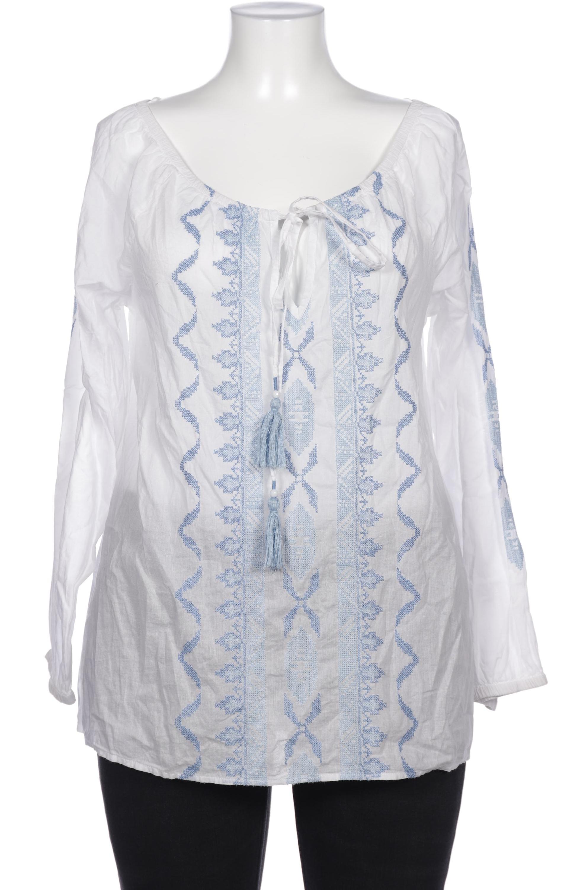 

Emily van den Bergh Damen Bluse, weiß, Gr. 40