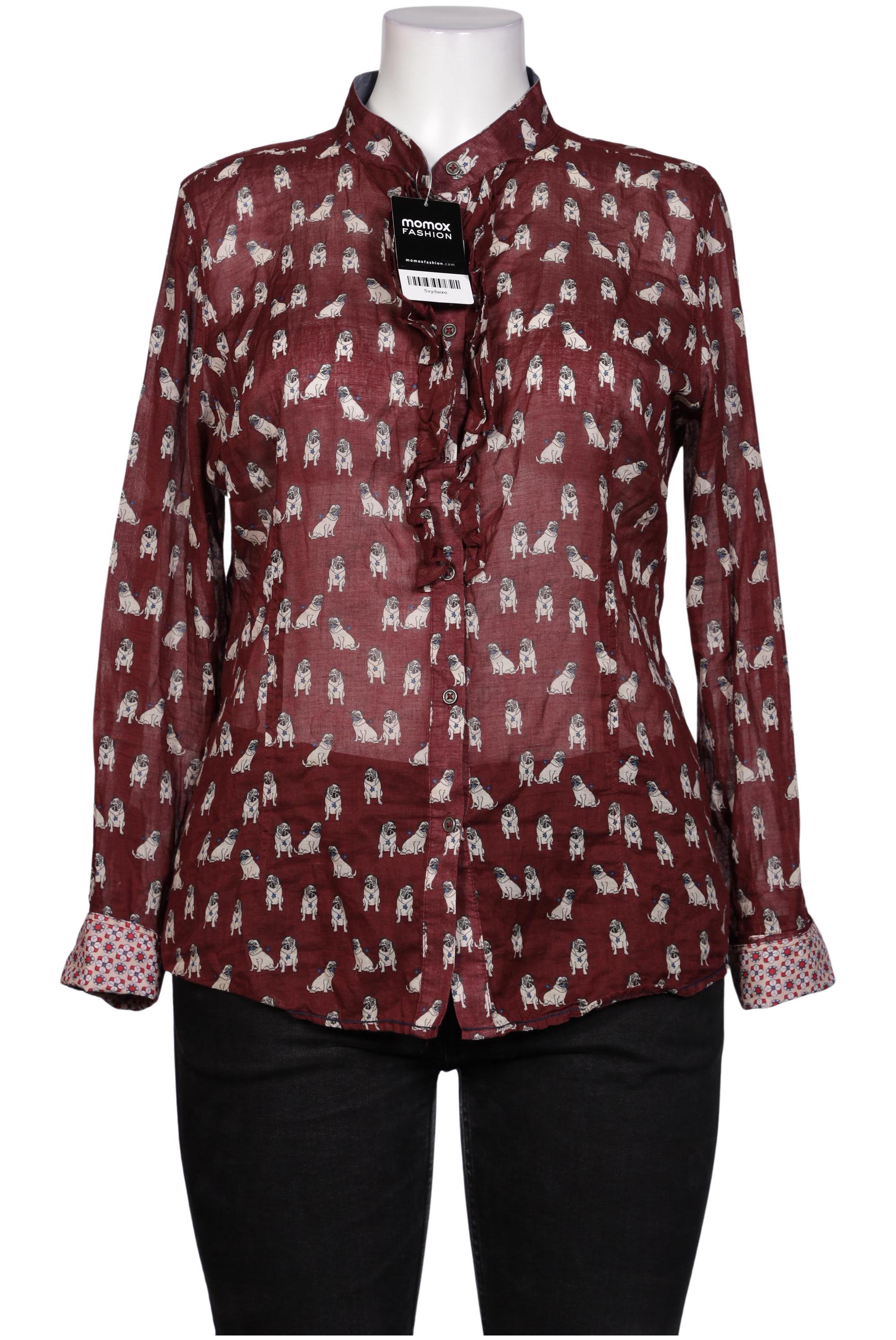 

Emily van den Bergh Damen Bluse, bordeaux, Gr. 42