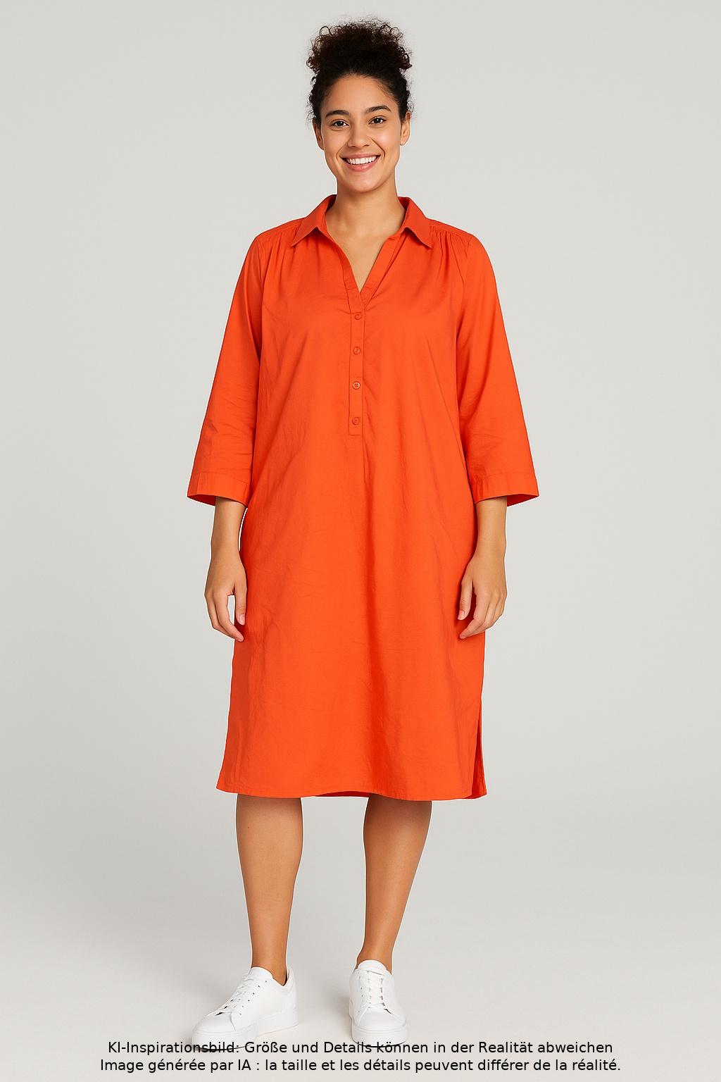

Emily van den Bergh Damen Kleid, orange, Gr. 38