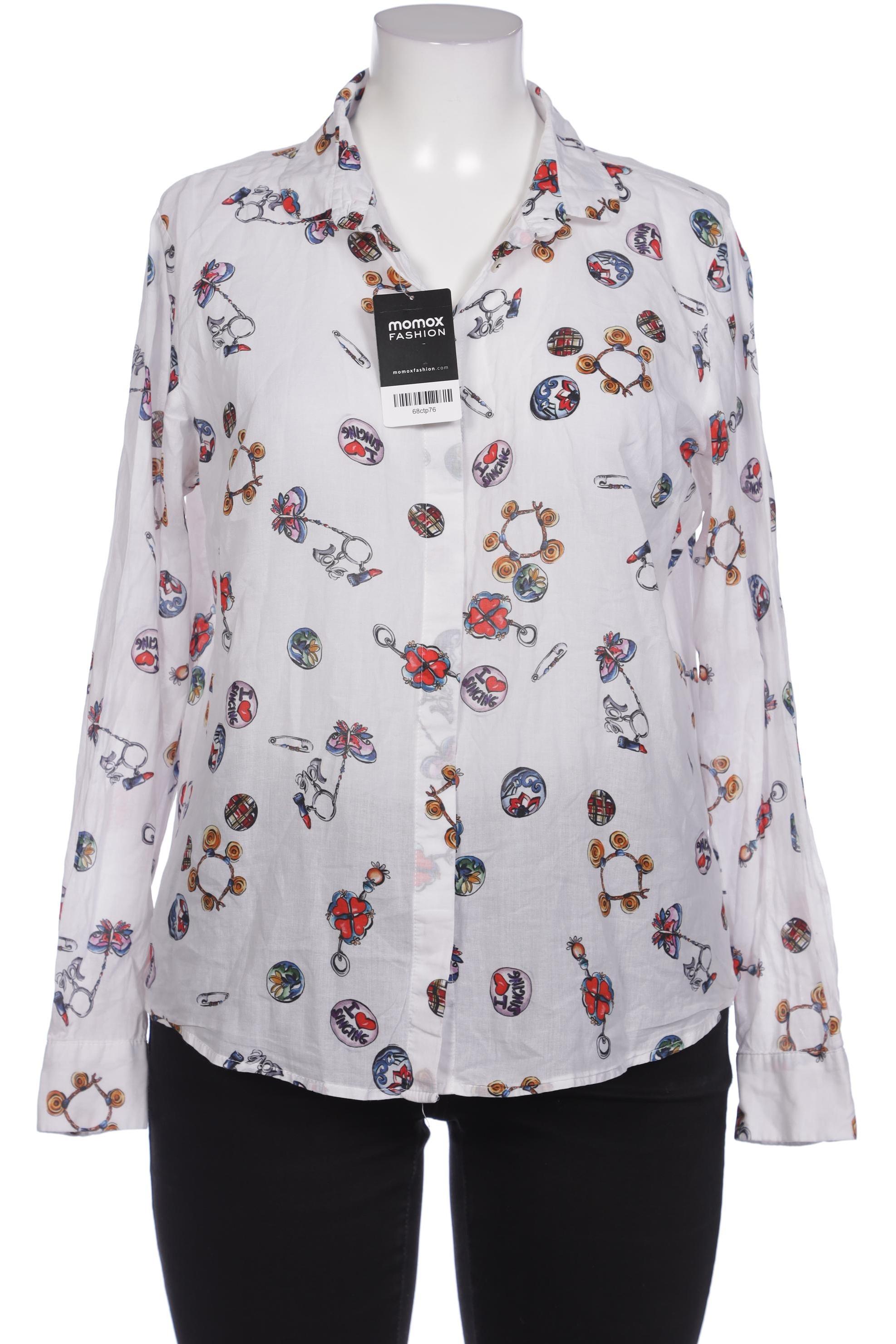 

Emily van den Bergh Damen Bluse, weiß, Gr. 44