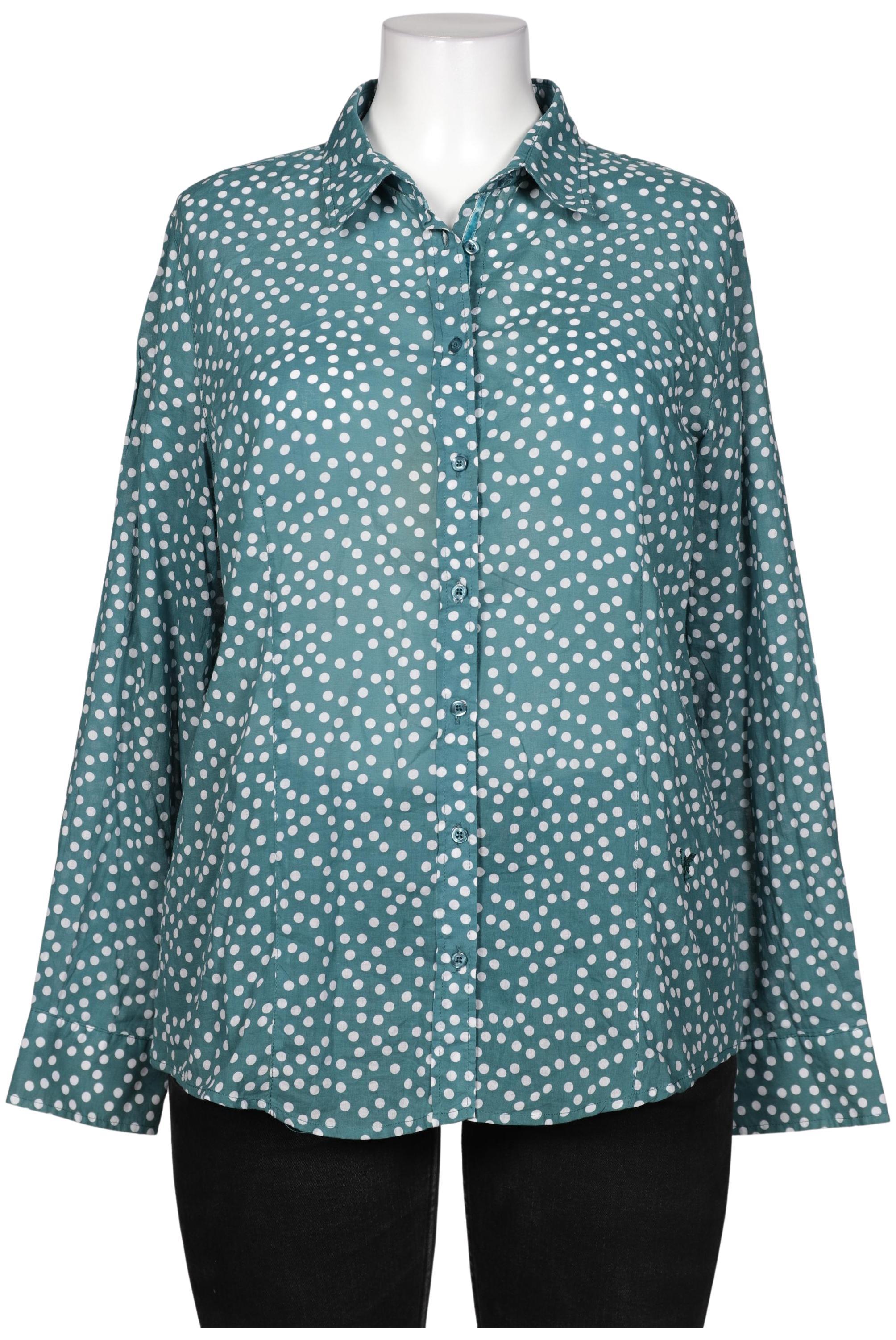 

Emily van den Bergh Damen Bluse, türkis, Gr. 46