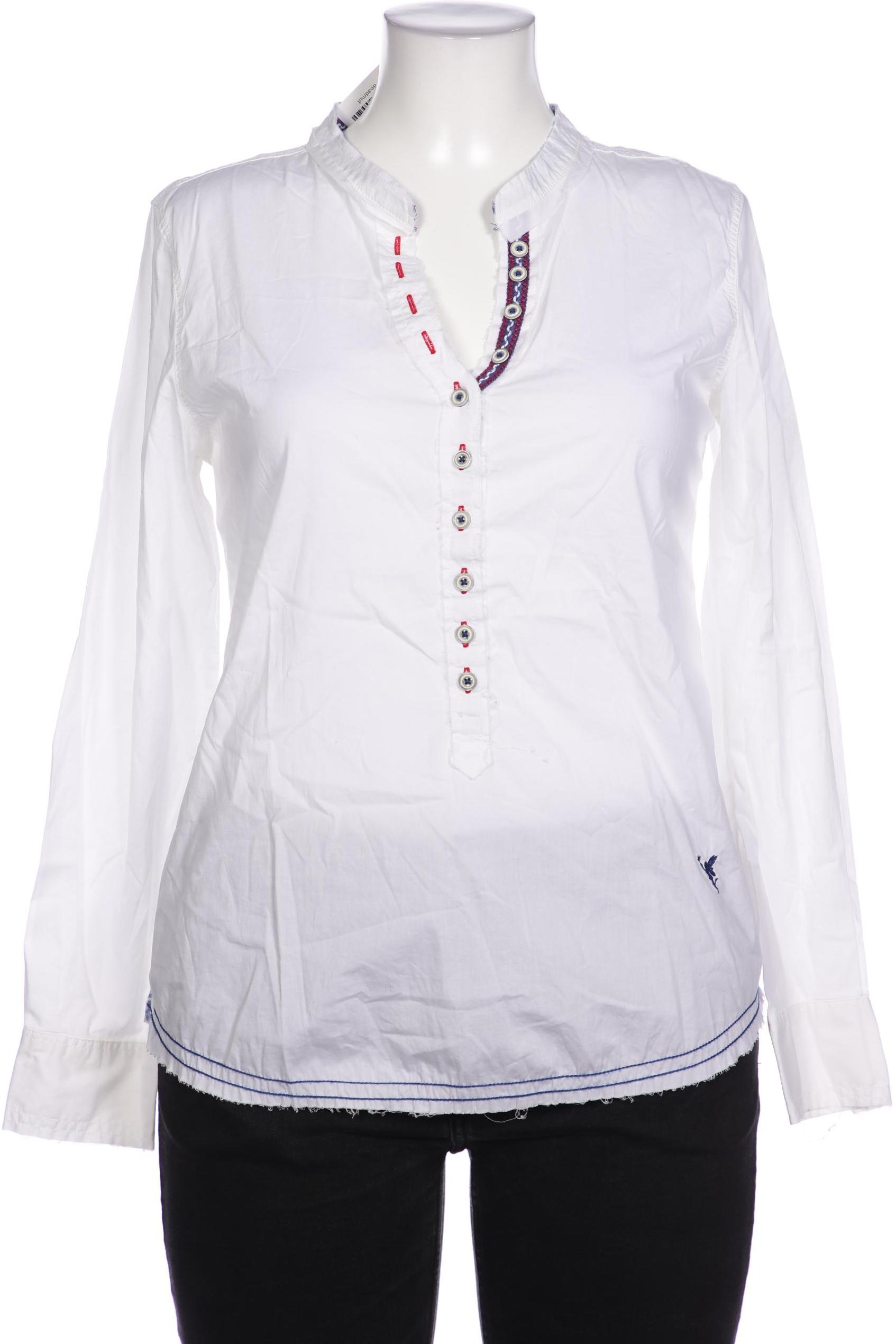 

Emily van den Bergh Damen Bluse, weiß, Gr. 42