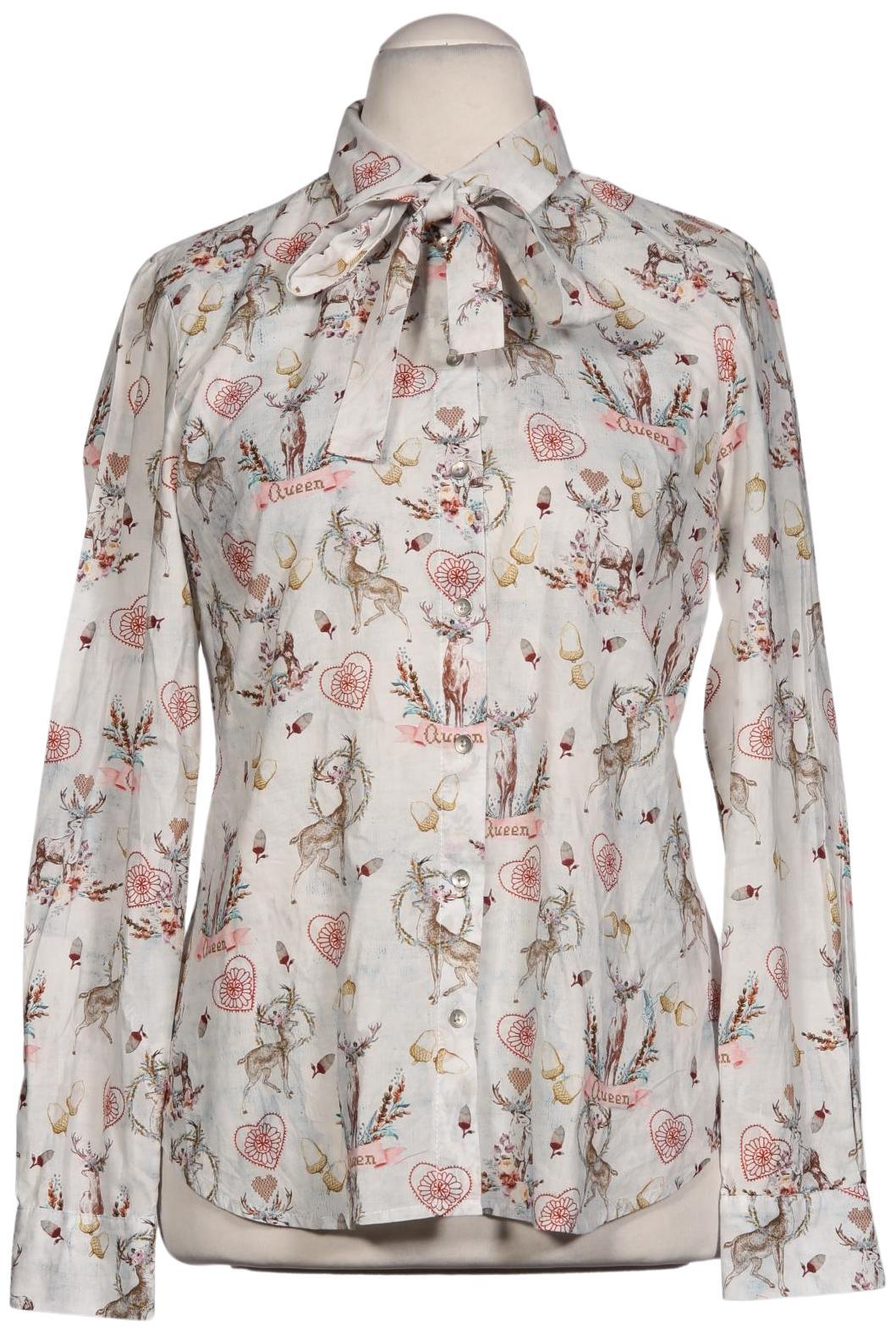 

Emily van den Bergh Damen Bluse, weiß, Gr. 36