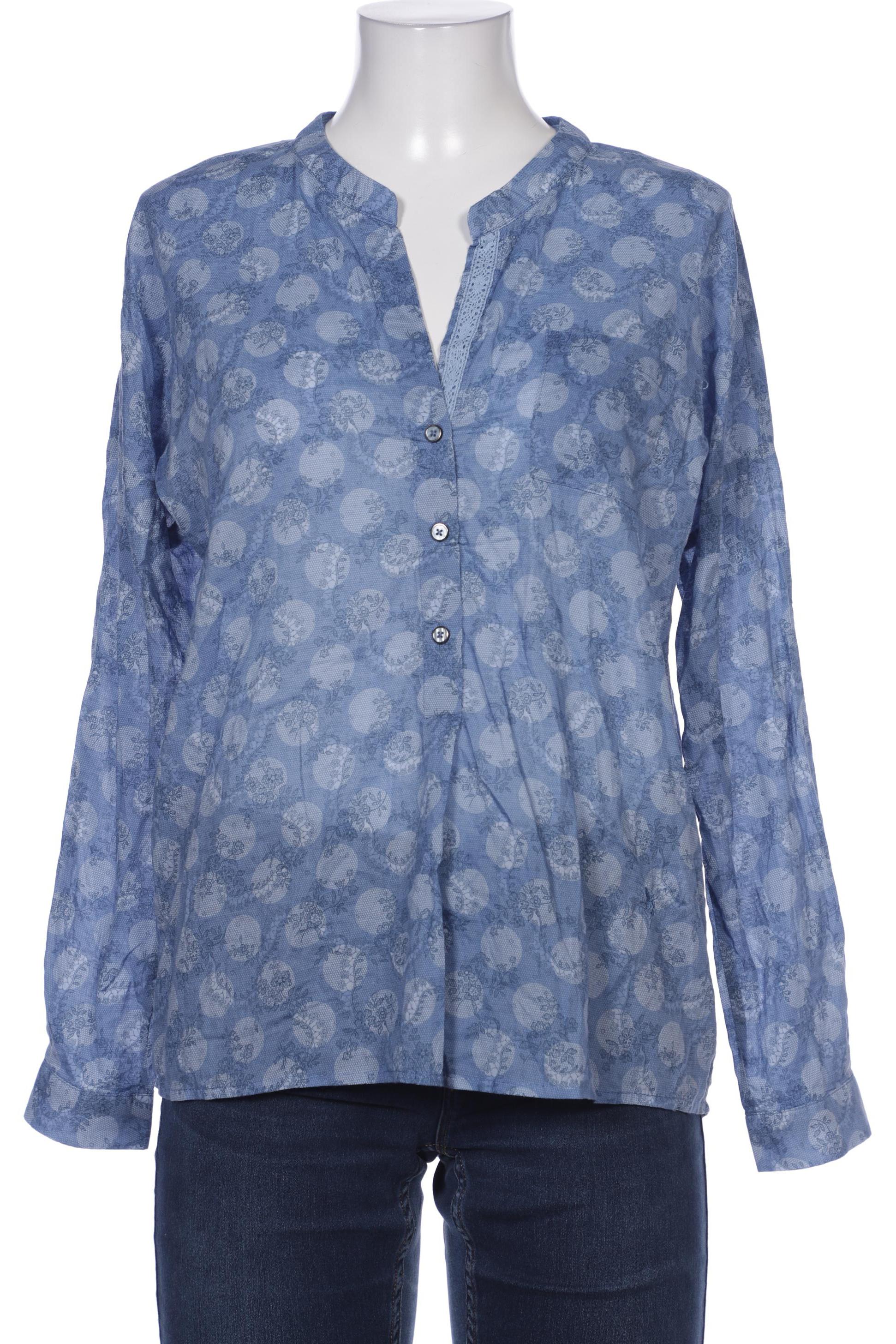 

Emily van den Bergh Damen Bluse, blau, Gr. 38
