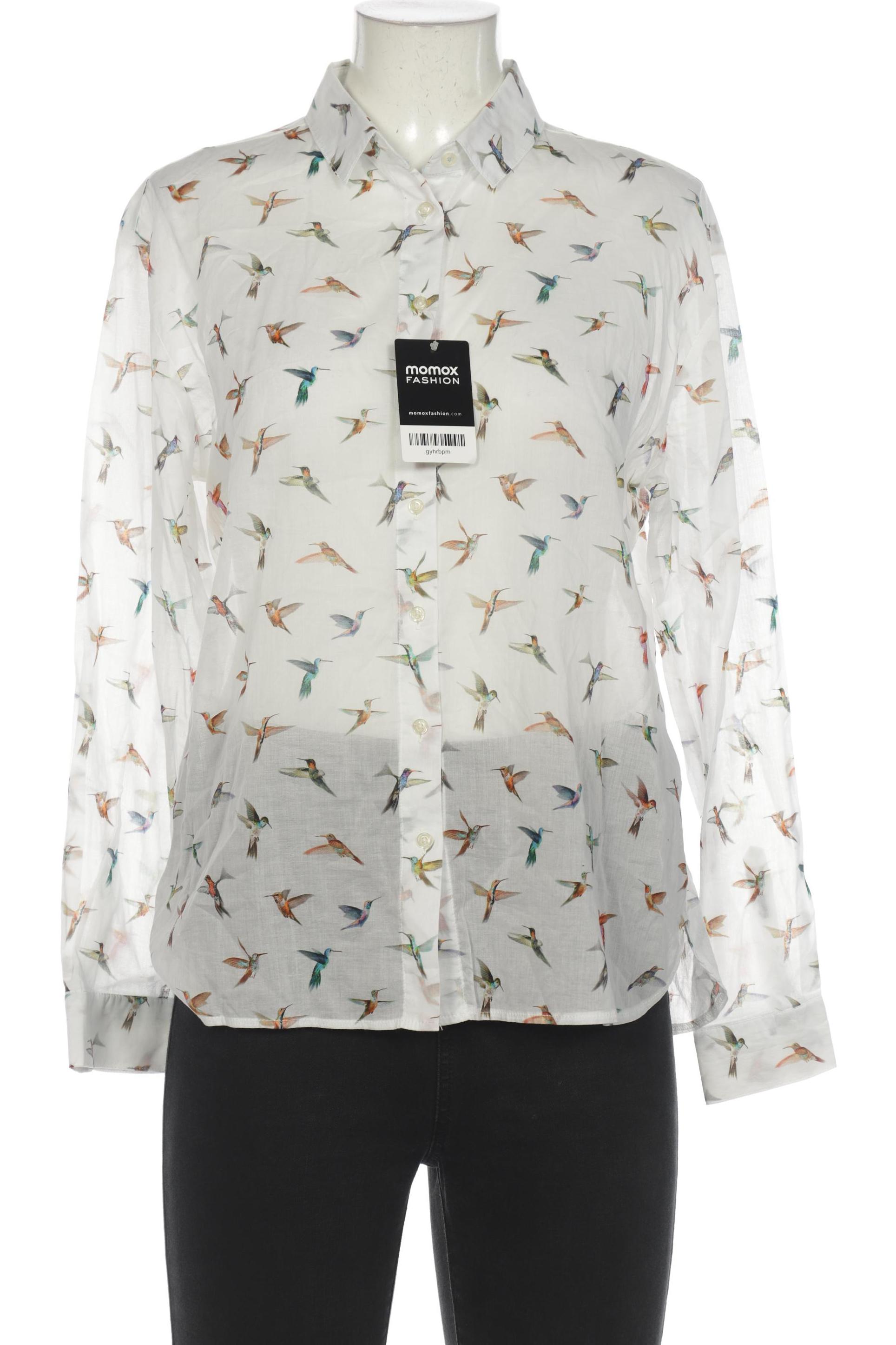 

Emily van den Bergh Damen Bluse, weiß, Gr. 40