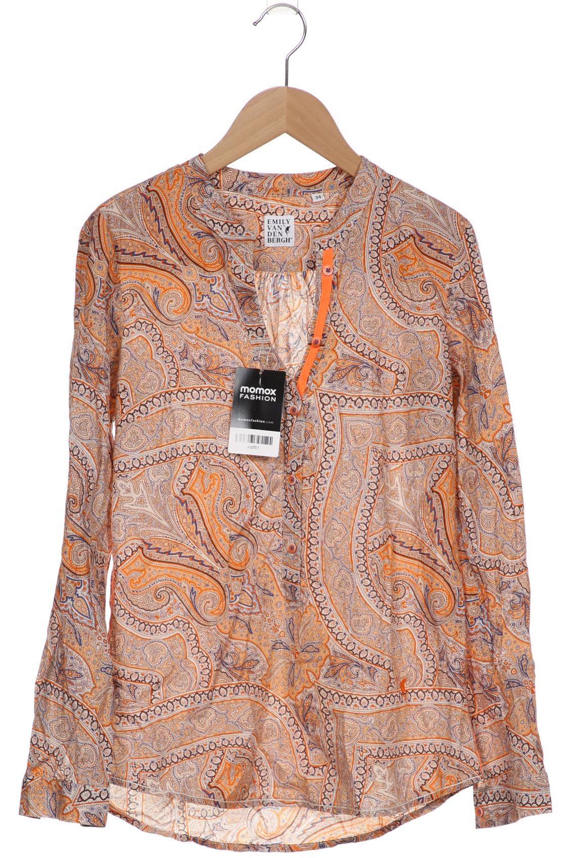 

Emily van den Bergh Damen Bluse, orange, Gr. 34