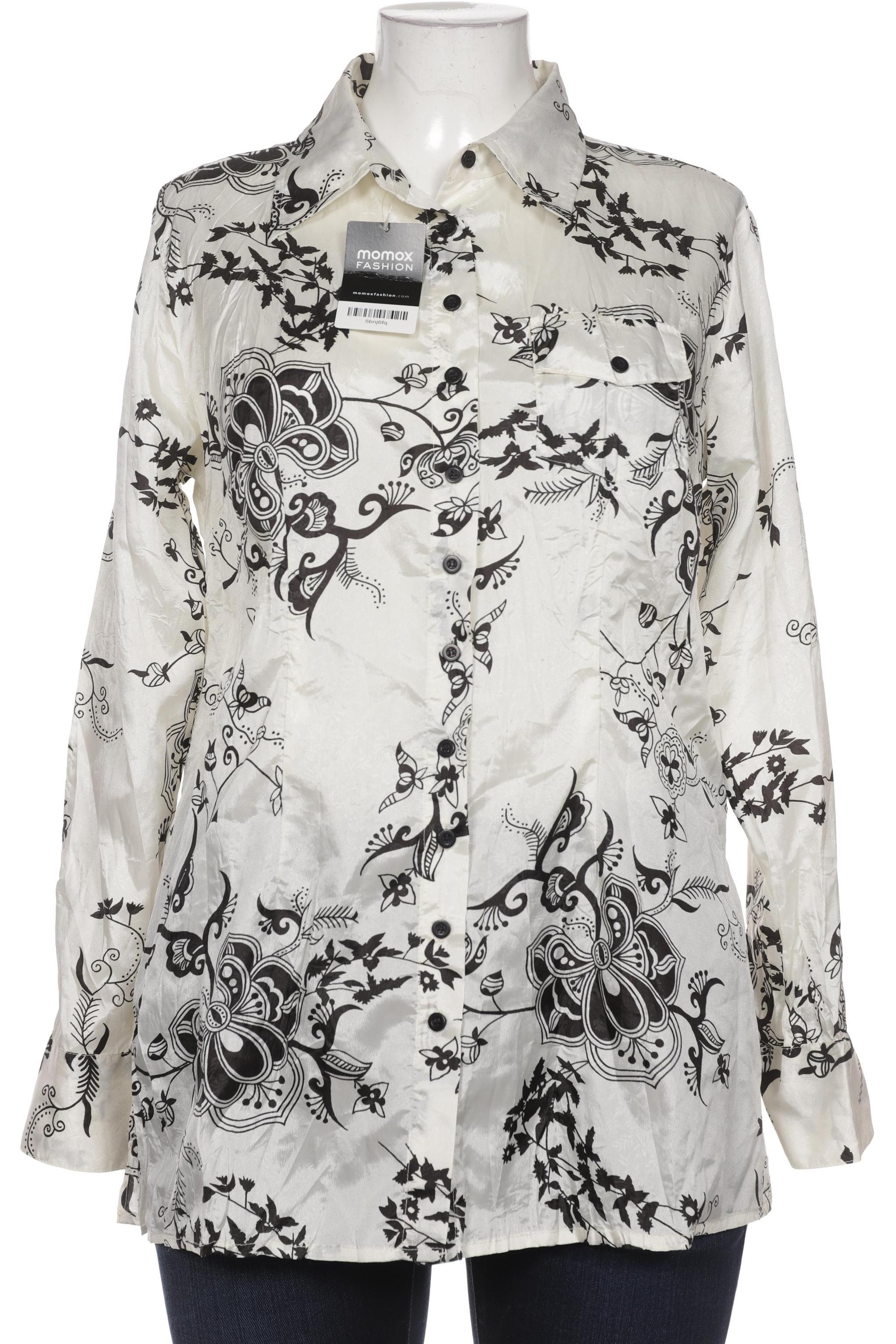 

Emily van den Bergh Damen Bluse, weiß, Gr. 44