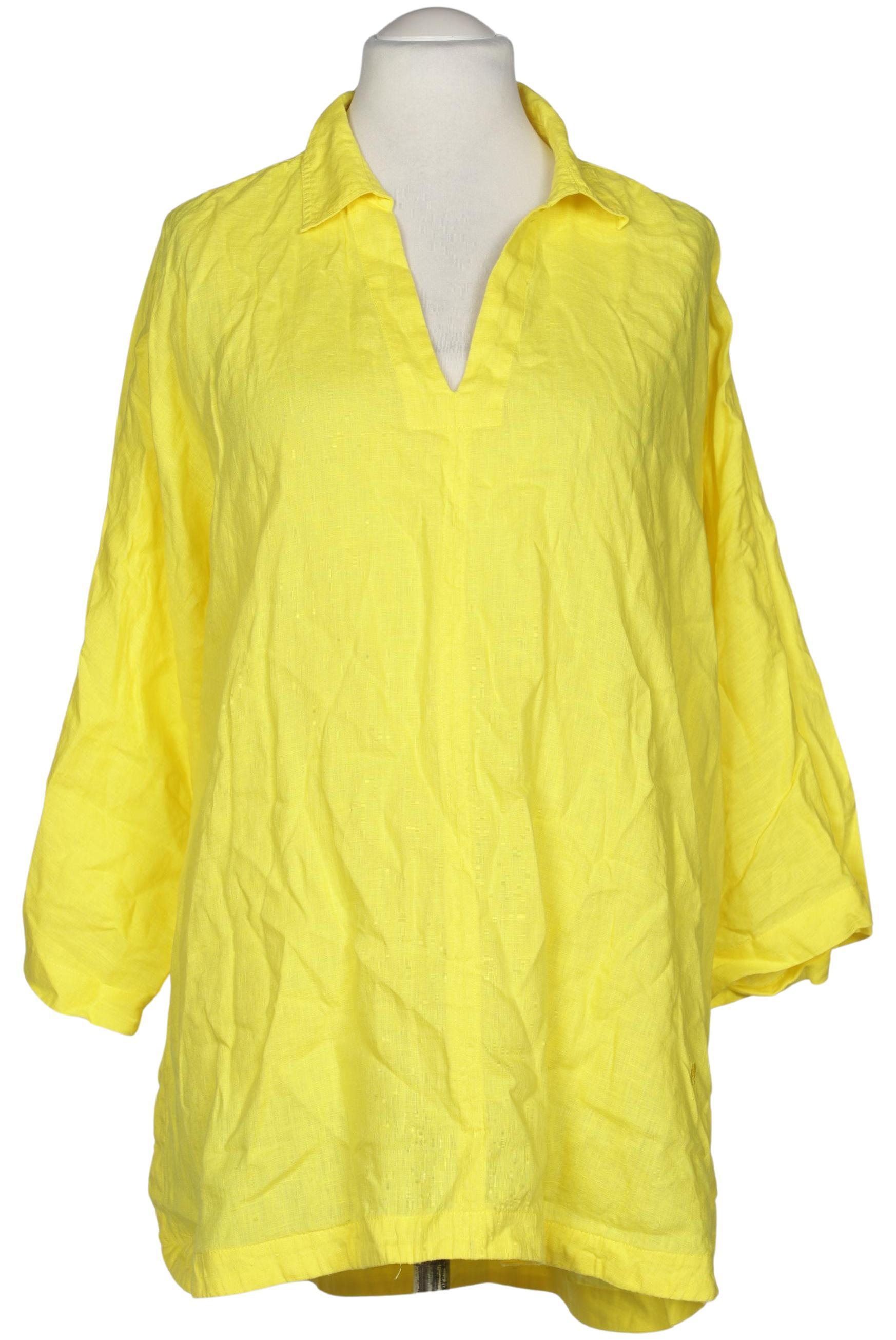 

Emily van den Bergh Damen Bluse, gelb, Gr. 52