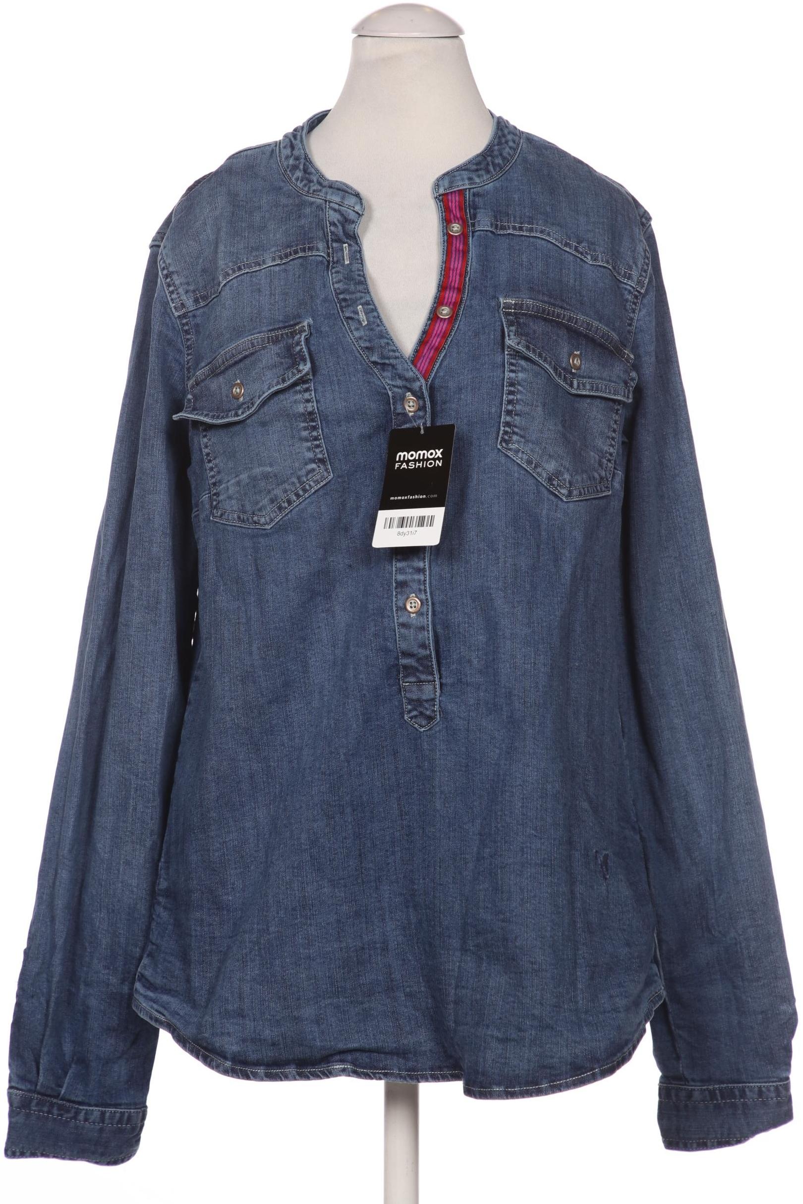 

Emily van den Bergh Damen Bluse, blau, Gr. 38