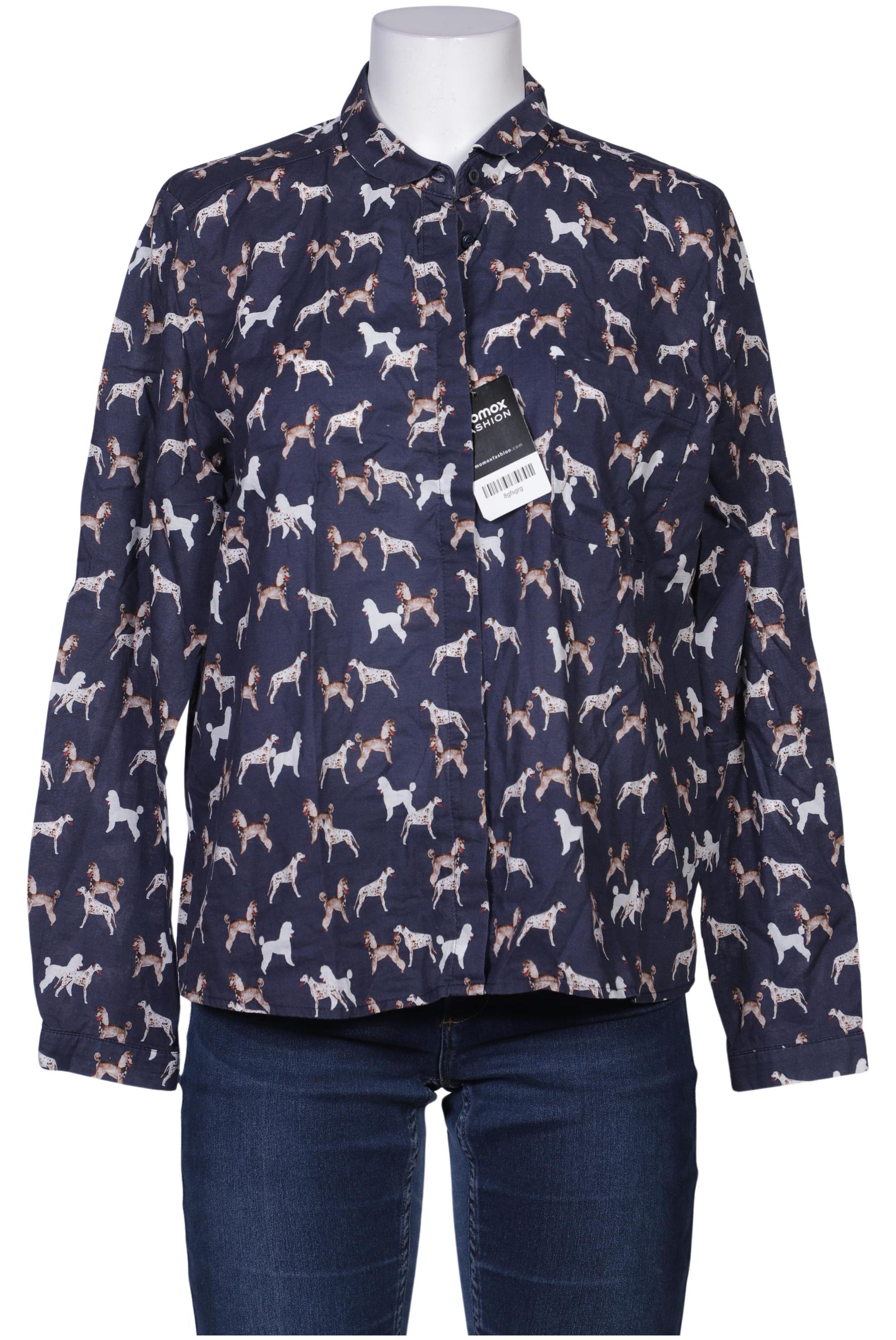 

Emily van den Bergh Damen Bluse, marineblau, Gr. 40