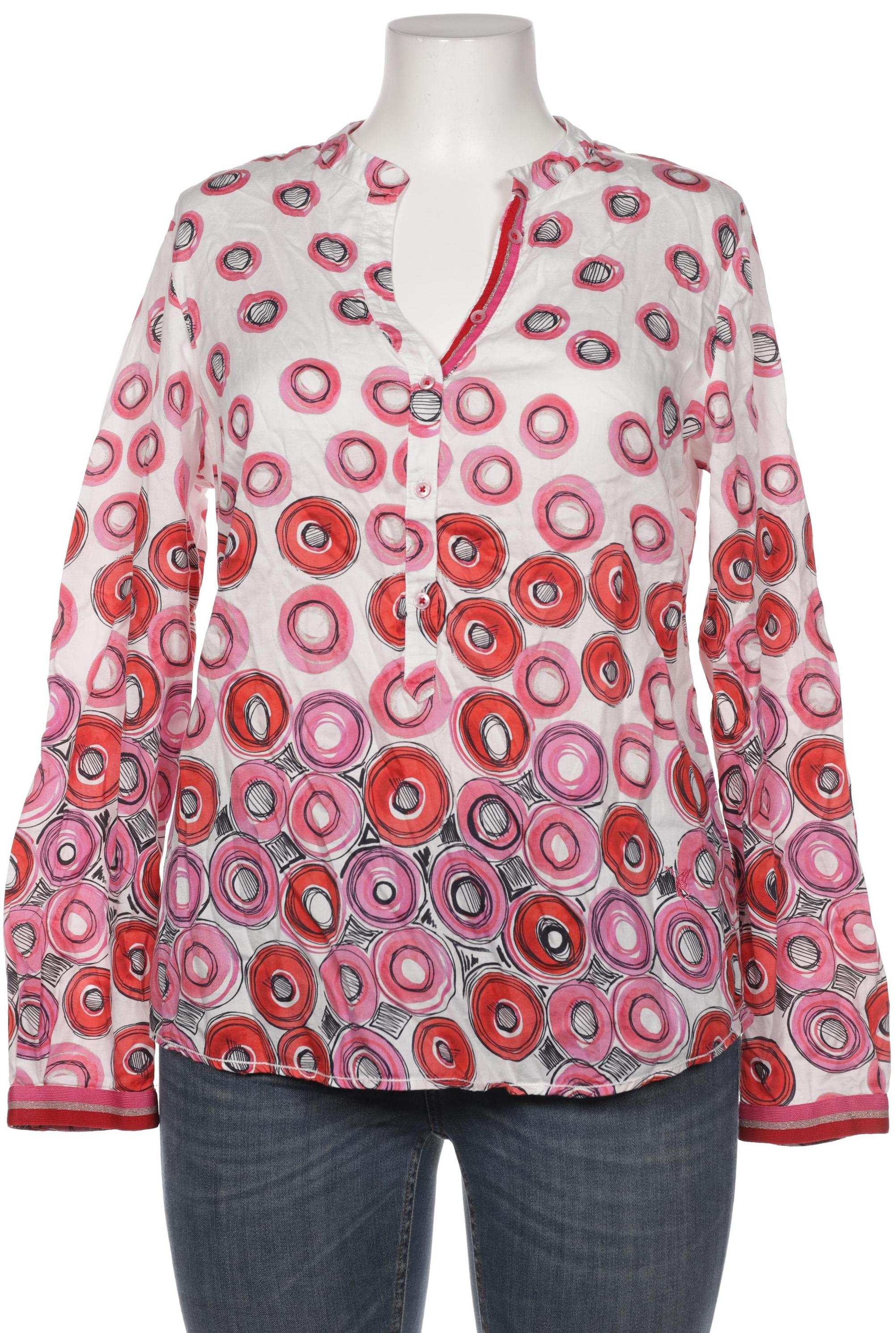 

Emily van den Bergh Damen Bluse, weiß, Gr. 42