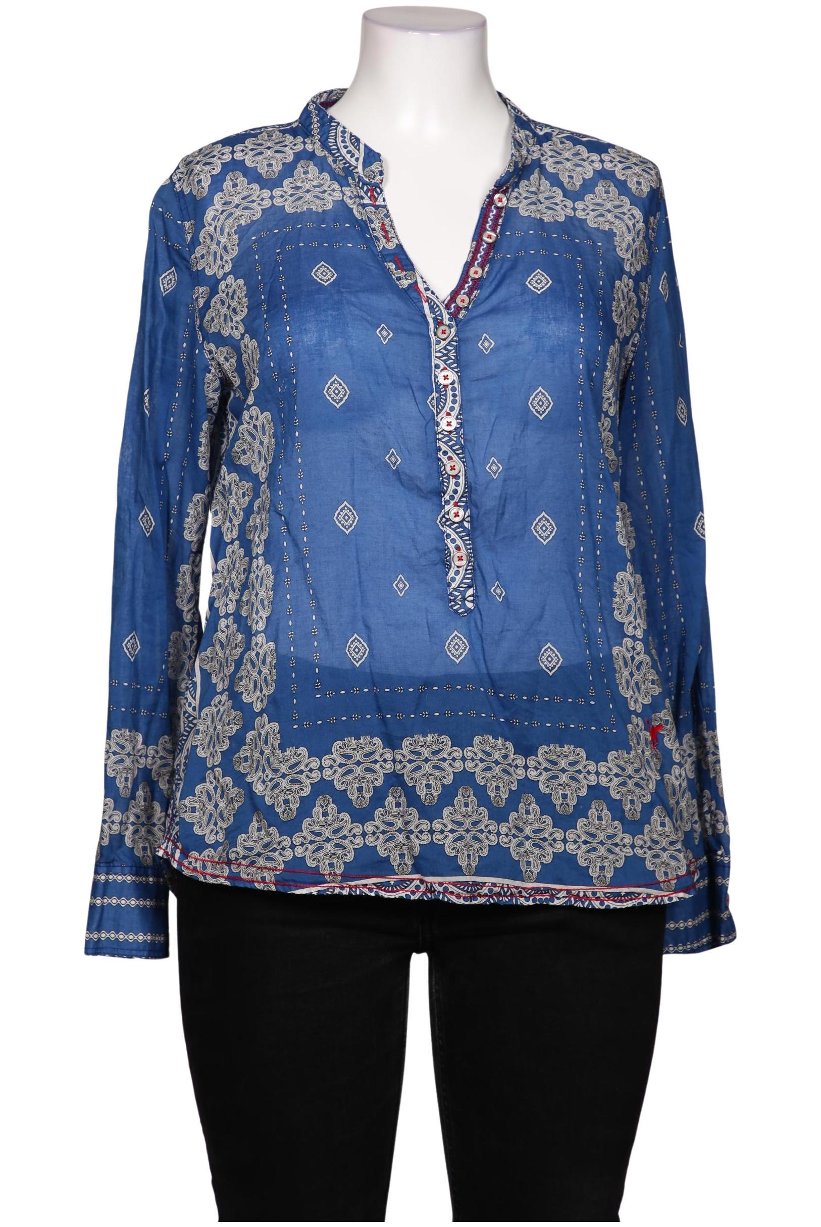 

Emily van den Bergh Damen Bluse, blau, Gr. 44