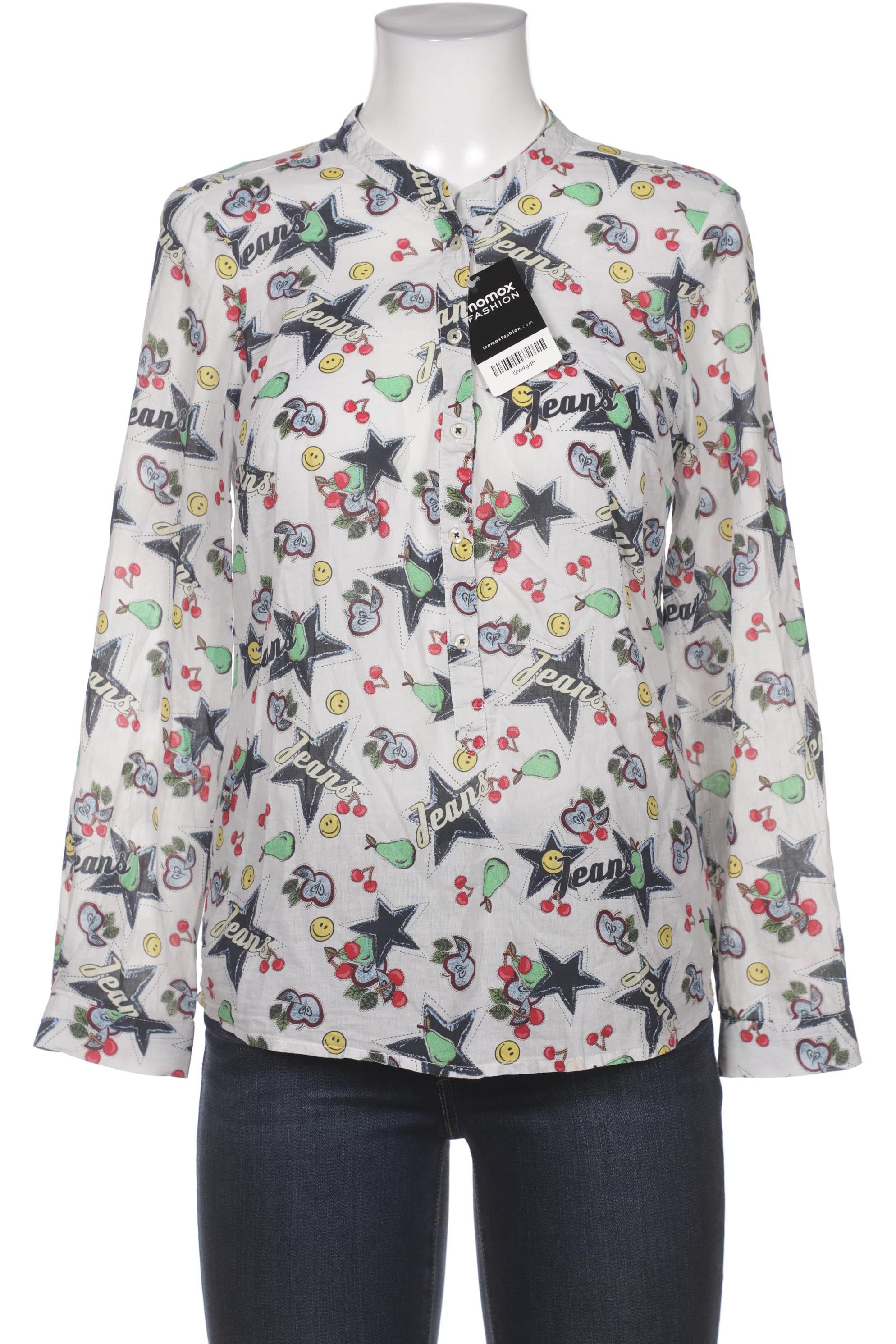 

Emily van den Bergh Damen Bluse, weiß, Gr. 38
