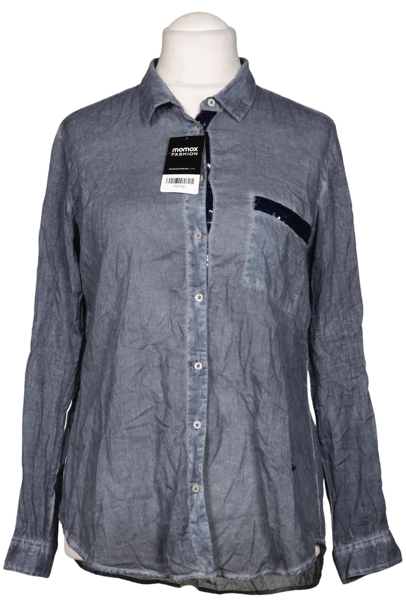 

Emily van den Bergh Damen Bluse, blau, Gr. 42