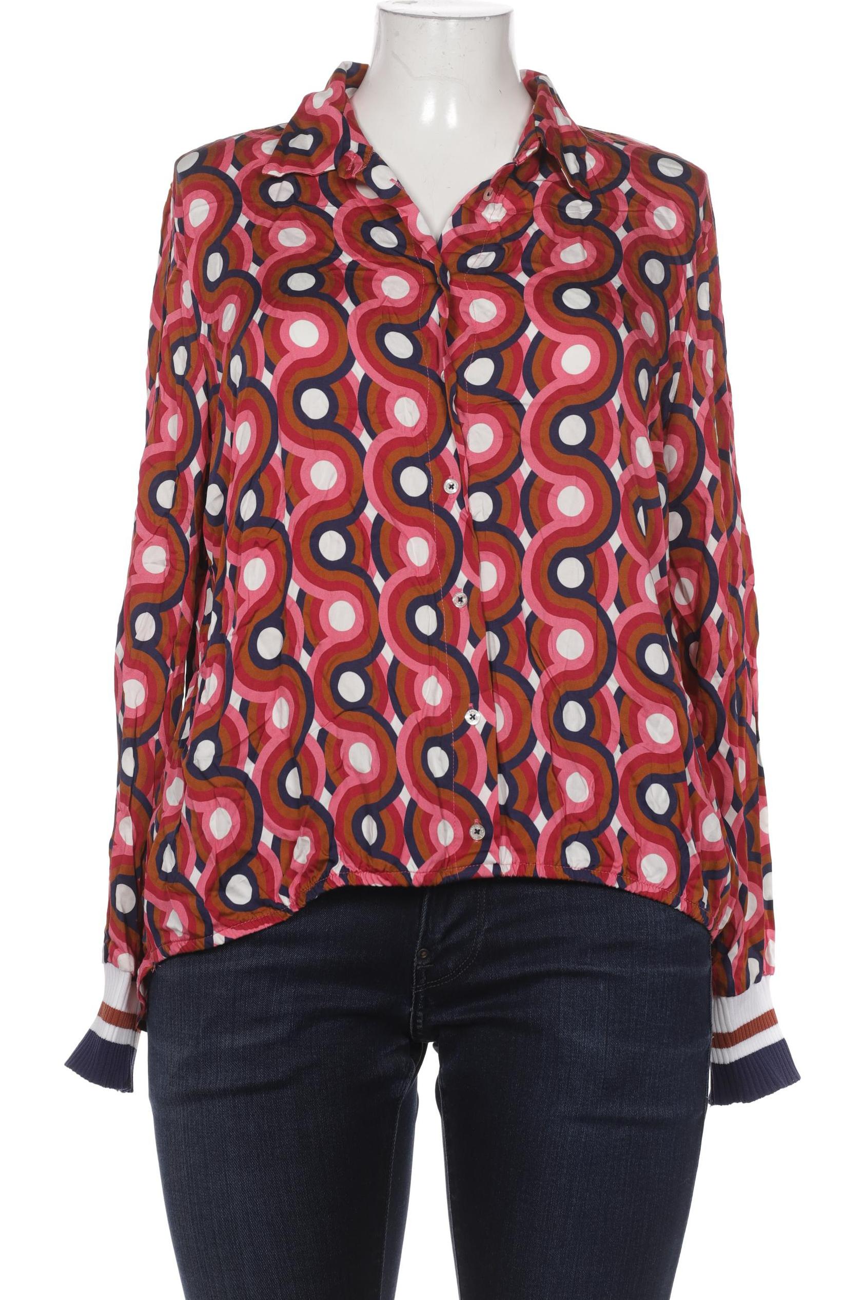 

Emily van den Bergh Damen Bluse, bordeaux, Gr. 44