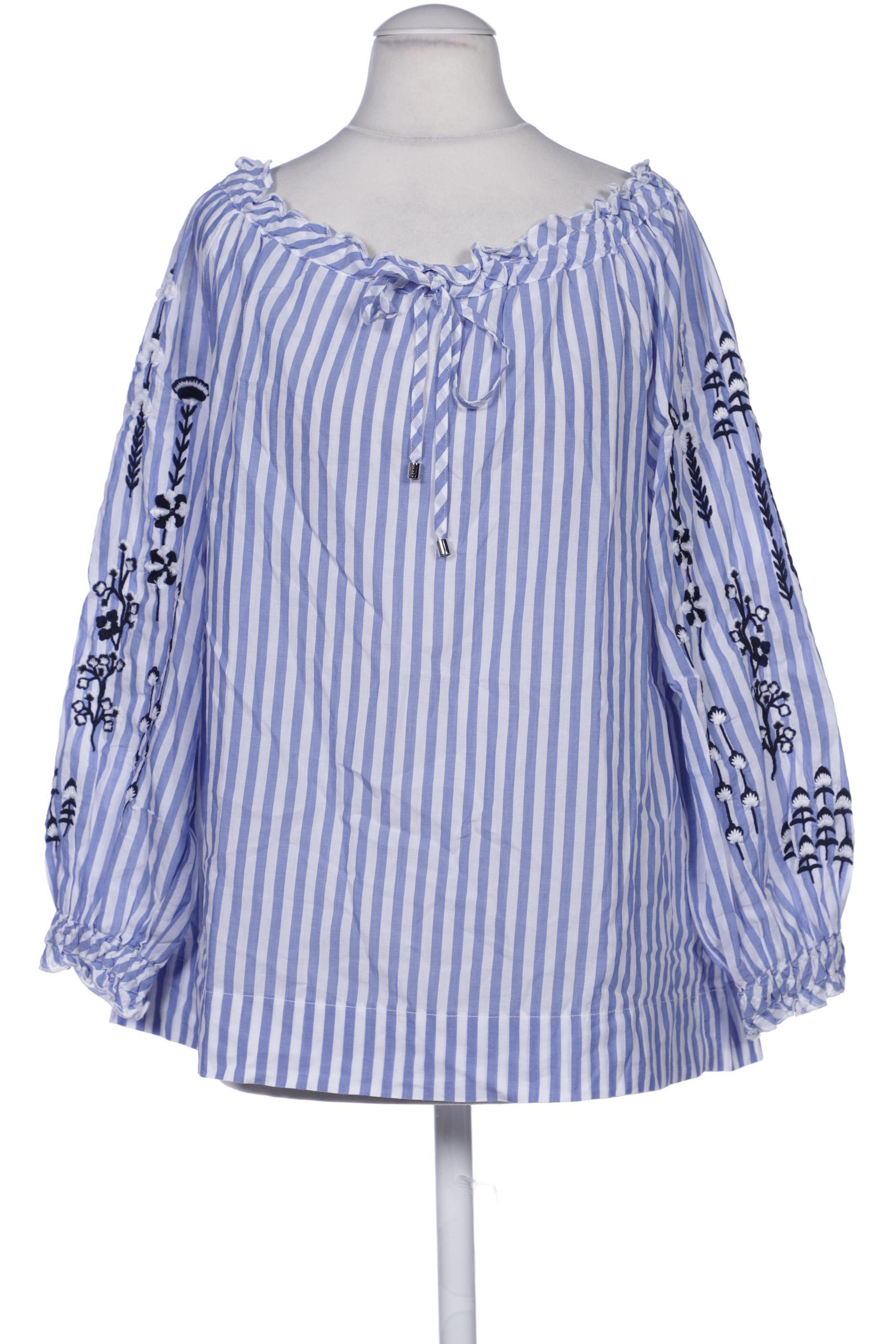

Emily van den Bergh Damen Bluse, blau, Gr. 48