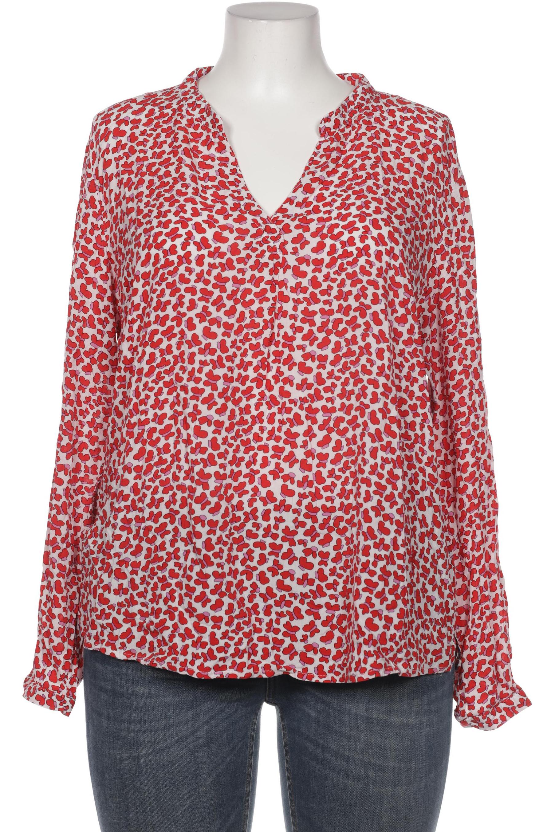

Emily van den Bergh Damen Bluse, rot, Gr. 48