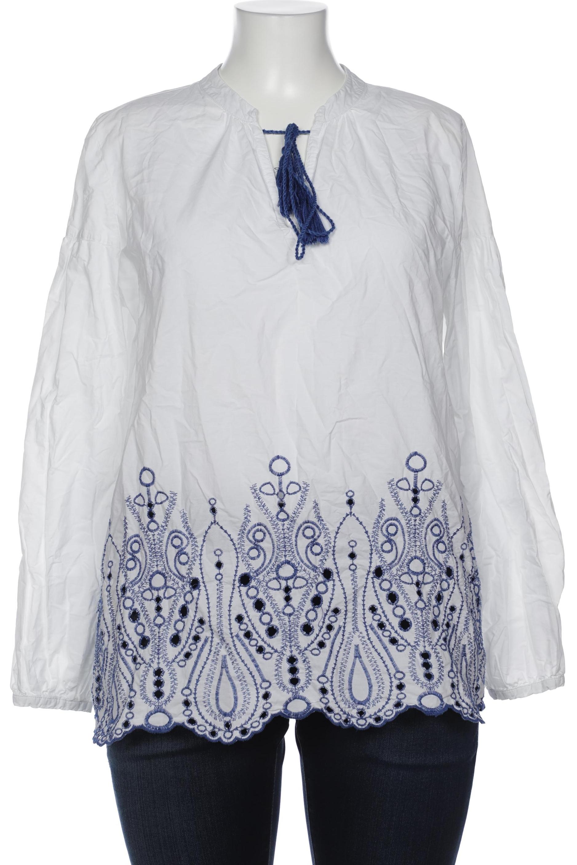 

Emily van den Bergh Damen Bluse, weiß, Gr. 42