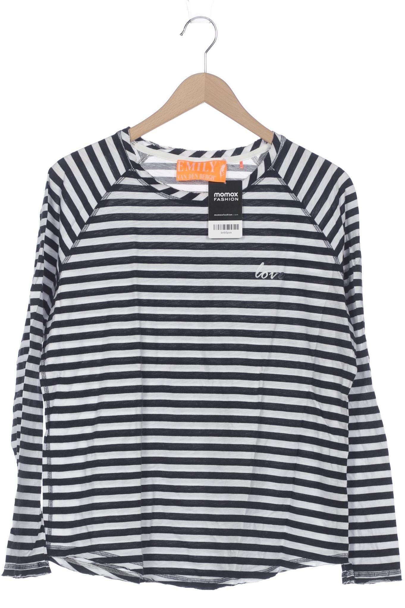 

Emily van den Bergh Damen Langarmshirt, marineblau, Gr. 44