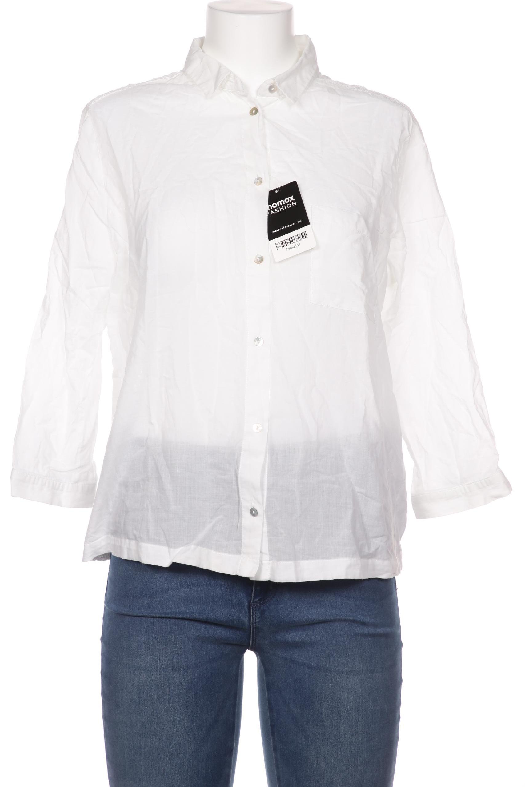 

Emily van den Bergh Damen Bluse, weiß, Gr. 40