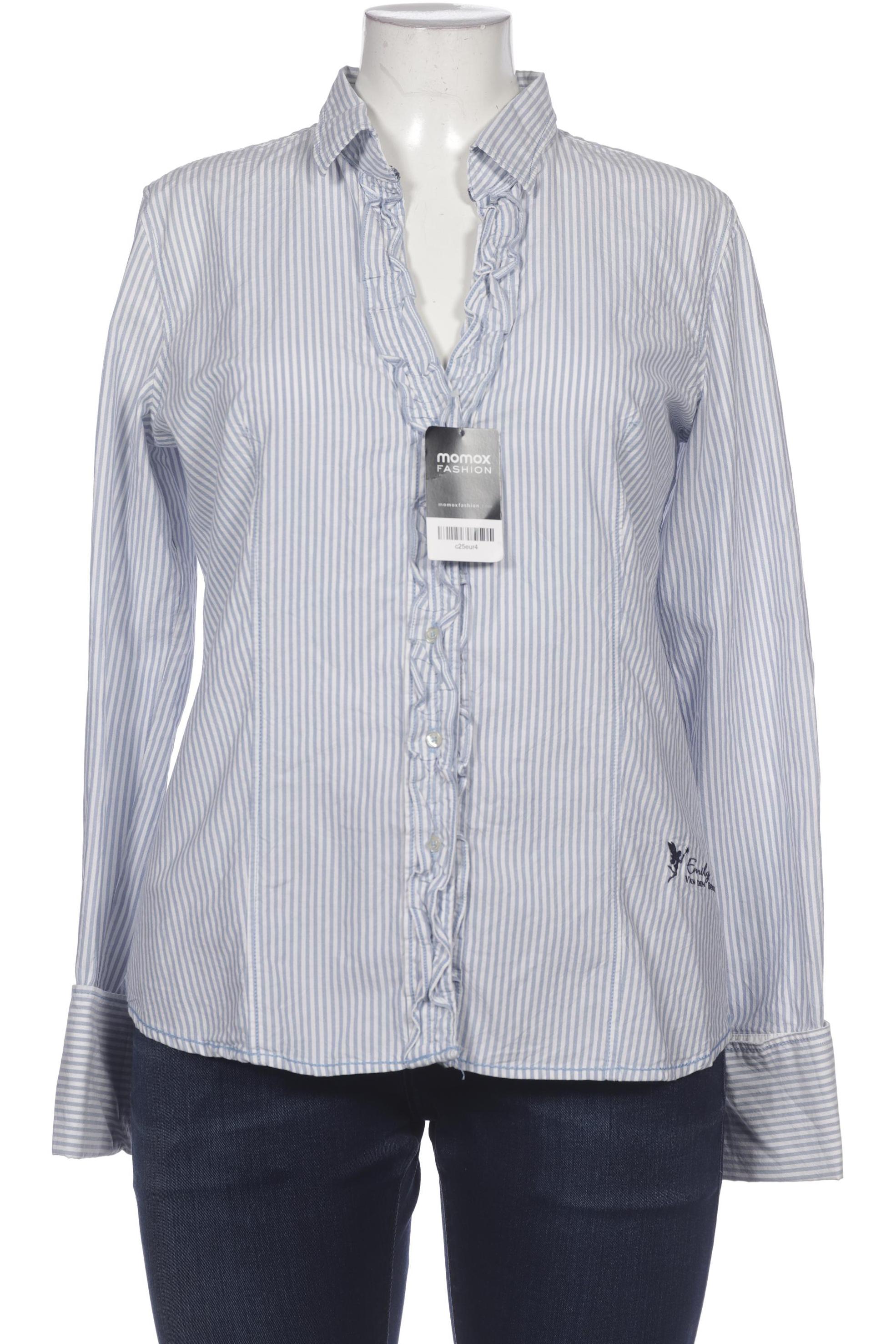 

Emily van den Bergh Damen Bluse, blau, Gr. 42