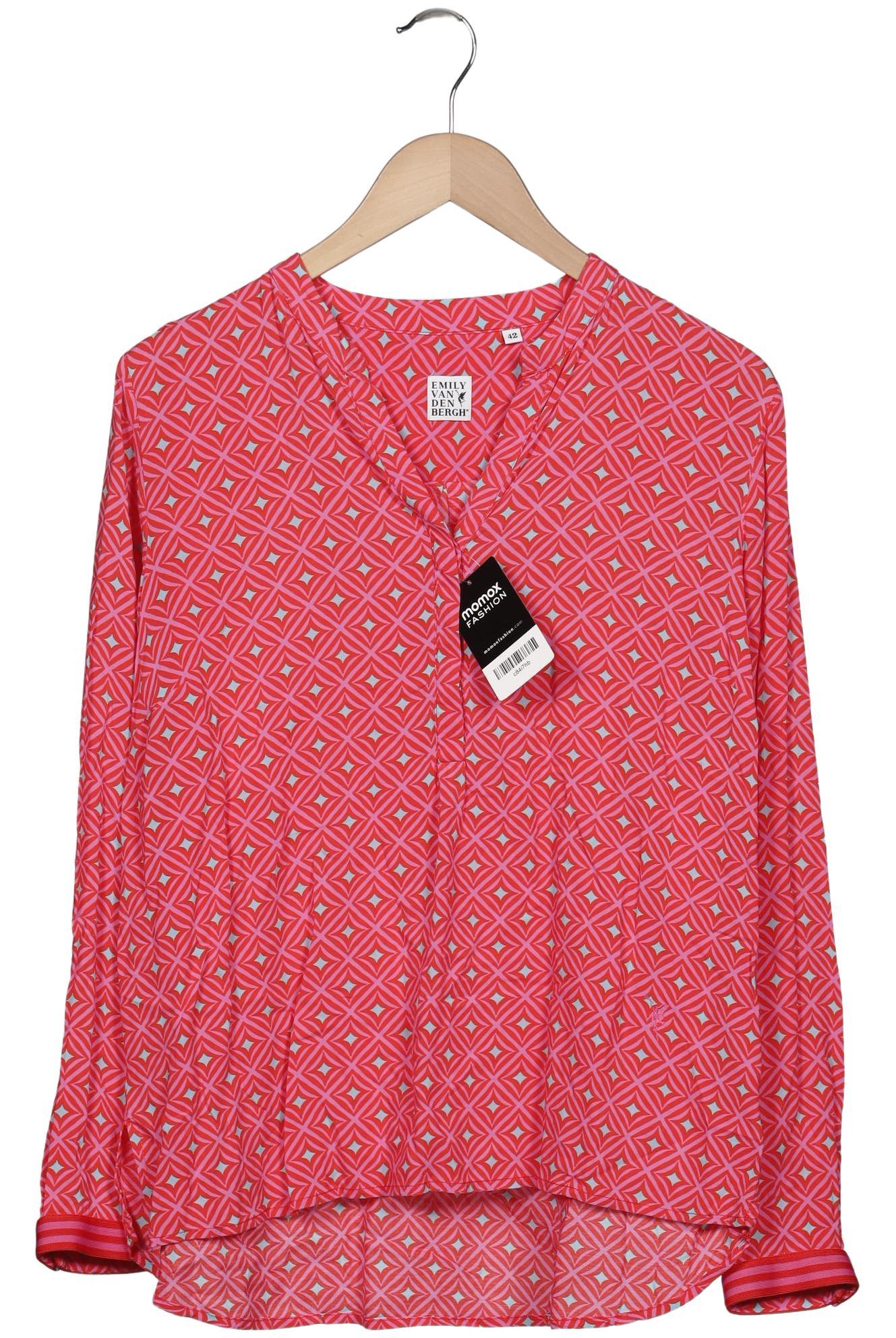 

Emily van den Bergh Damen Bluse, rot, Gr. 42