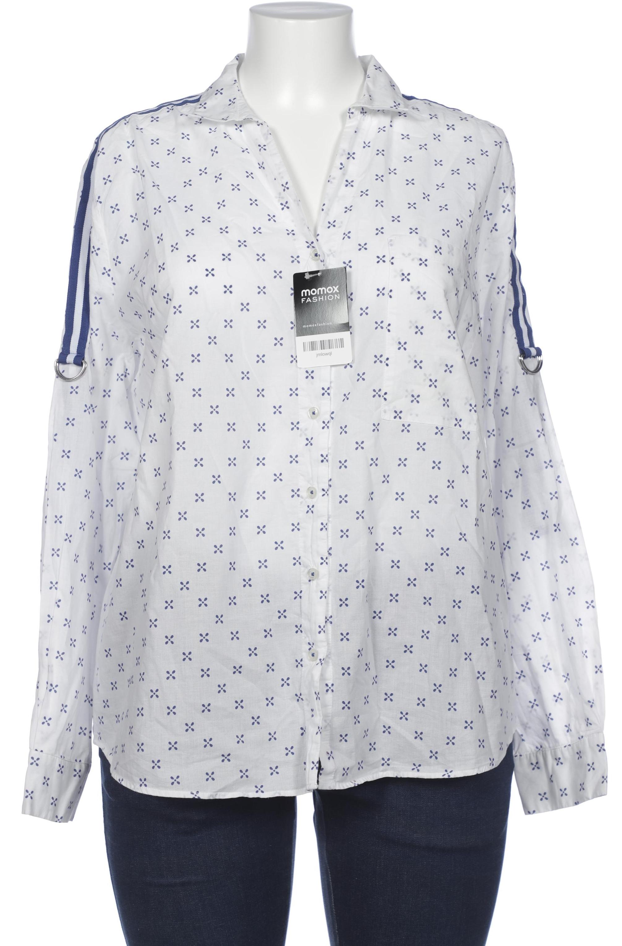 

Emily van den Bergh Damen Bluse, weiß, Gr. 46