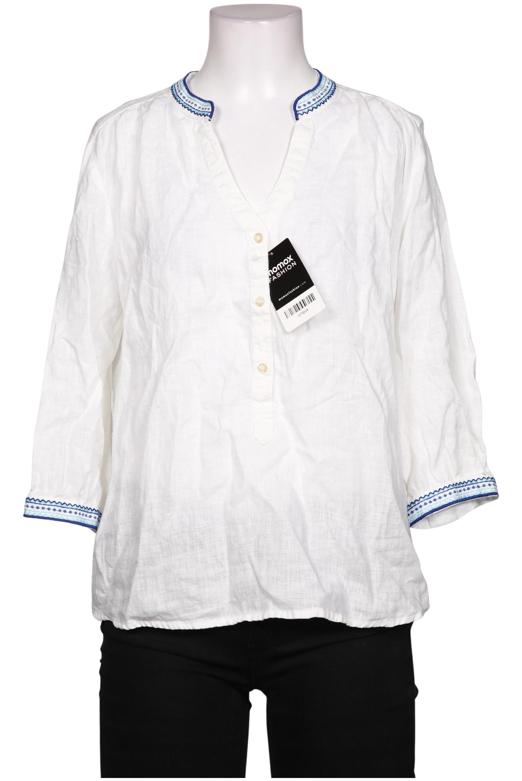 

Emily van den Bergh Damen Bluse, weiß, Gr. 38