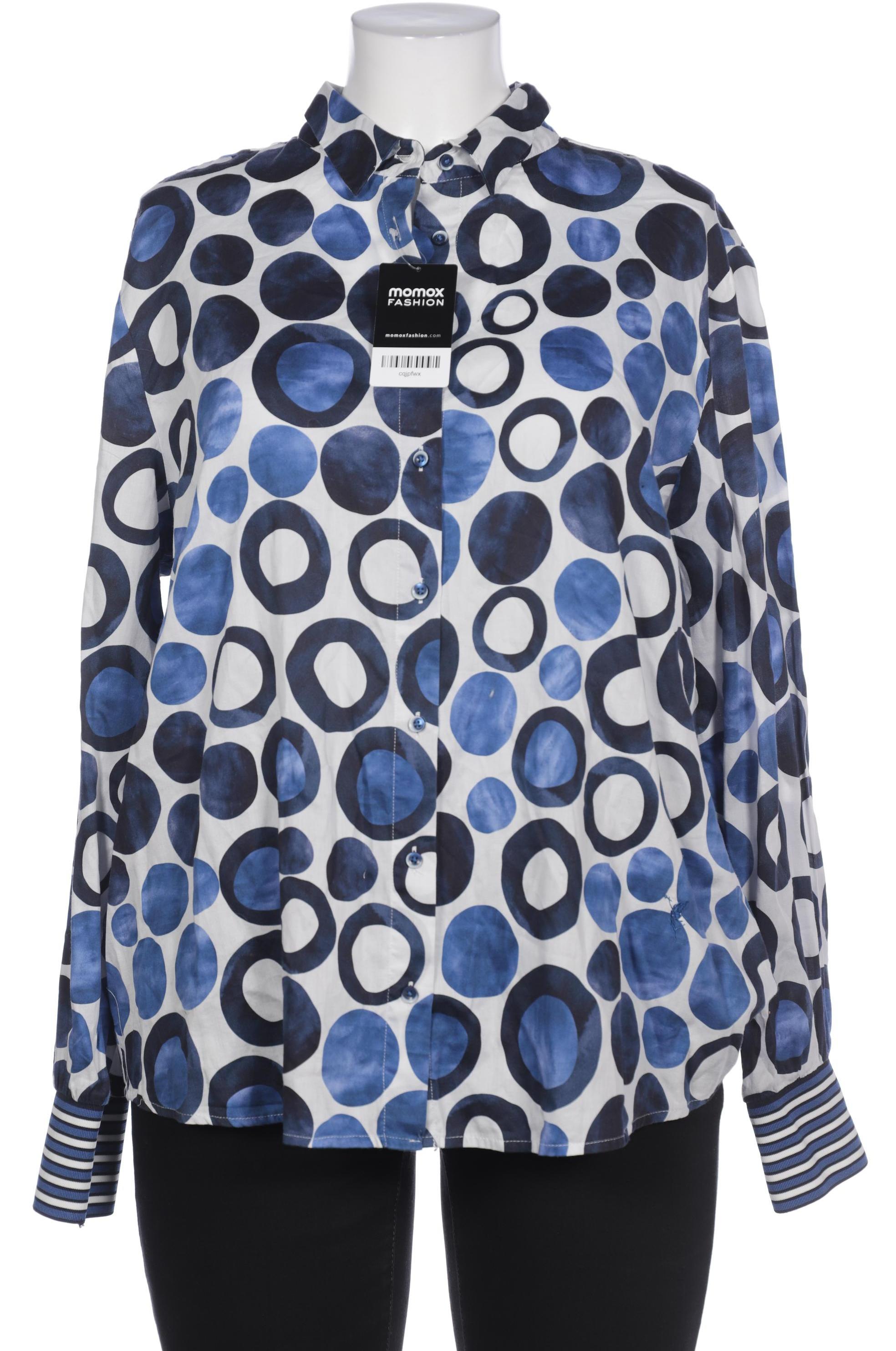 

Emily van den Bergh Damen Bluse, blau, Gr. 48