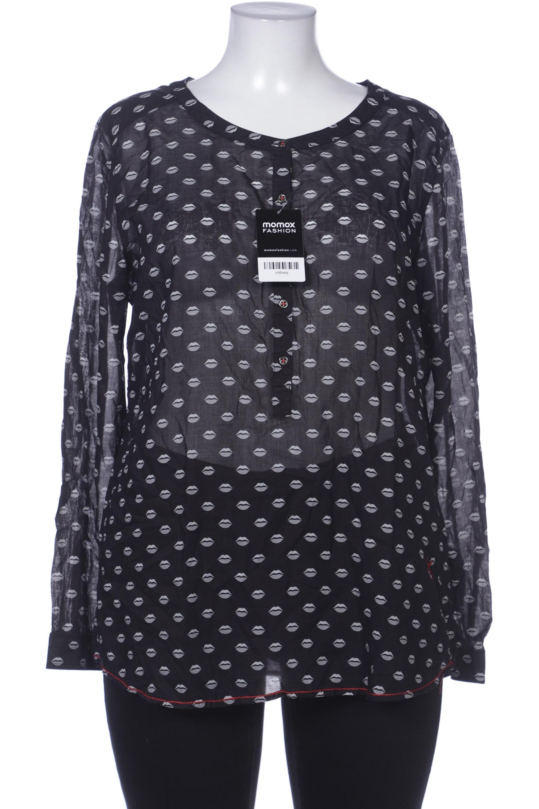 

Emily van den Bergh Damen Bluse, schwarz, Gr. 46