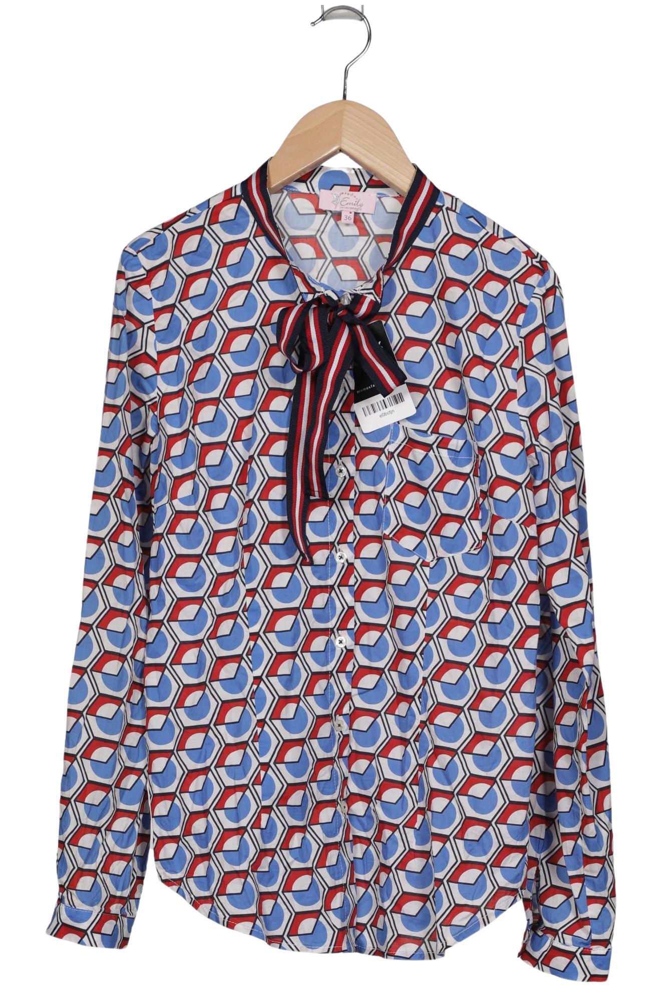 

Emily van den Bergh Damen Bluse, weiß, Gr. 36