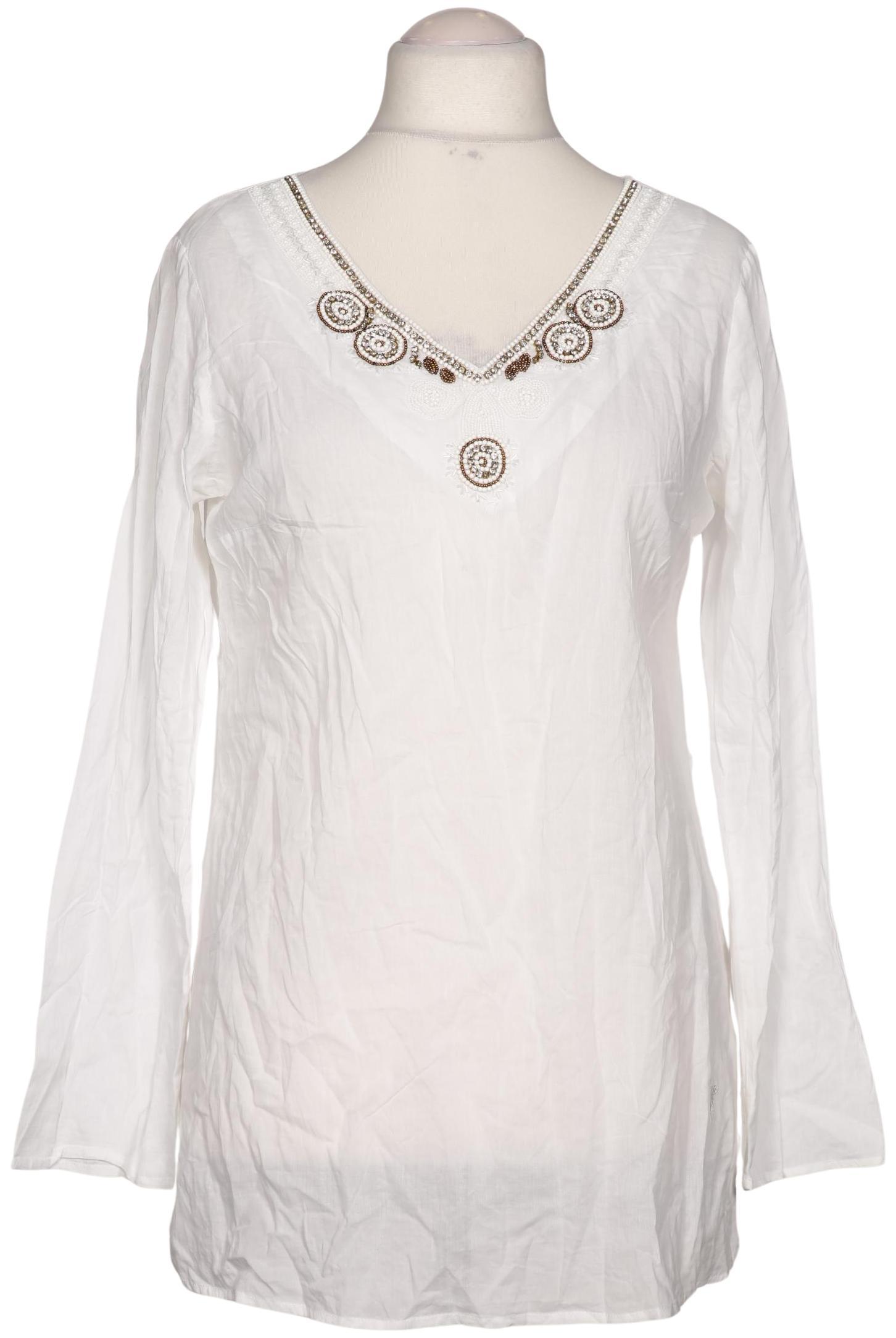 

Emily van den Bergh Damen Bluse, weiß, Gr. 38