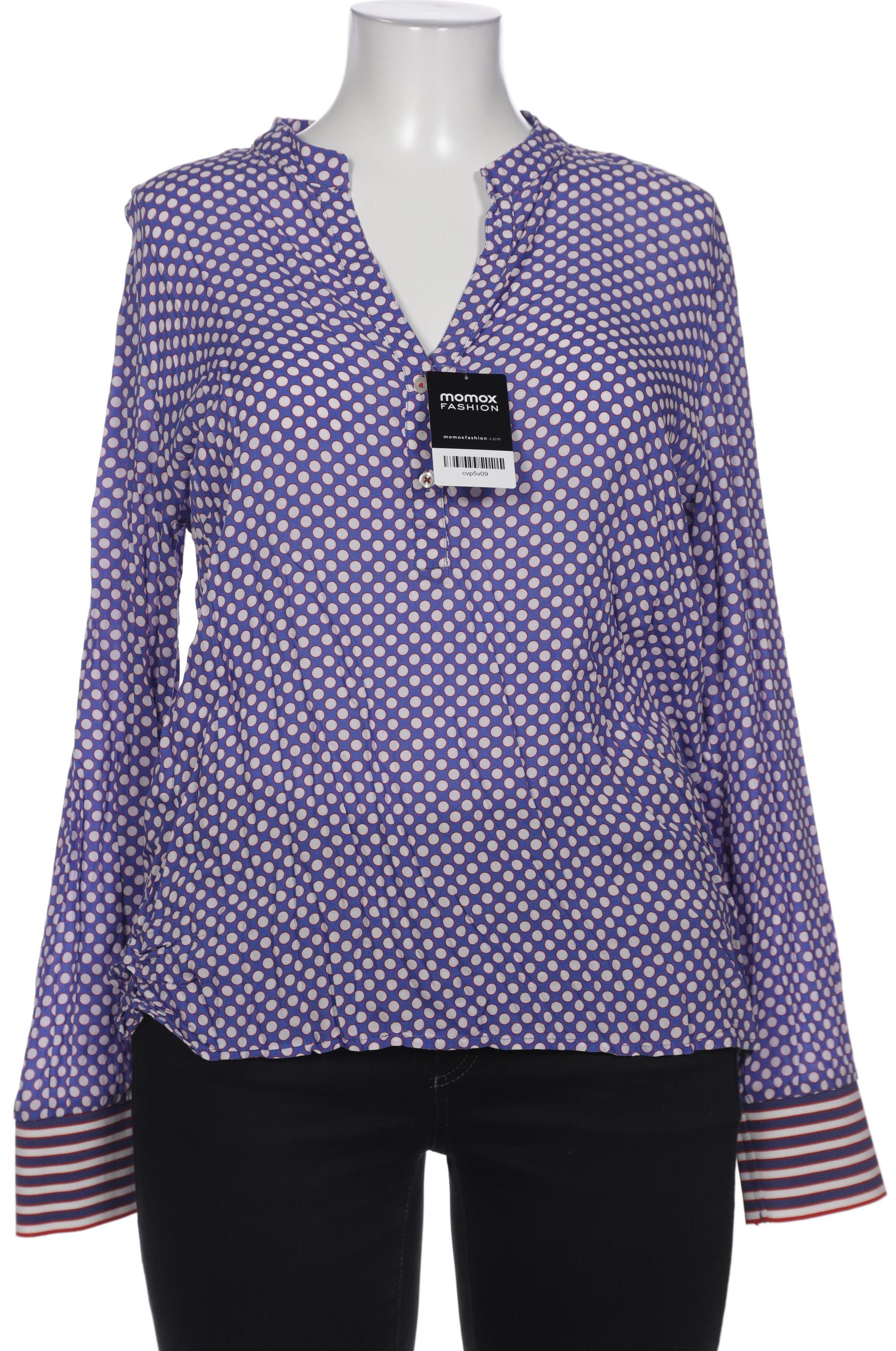 

Emily van den Bergh Damen Bluse, blau, Gr. 46