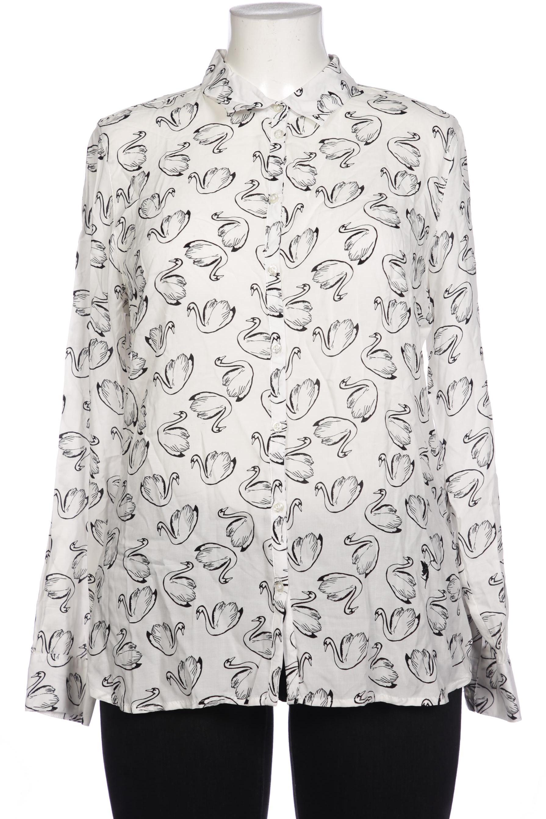 

Emily van den Bergh Damen Bluse, weiß, Gr. 42