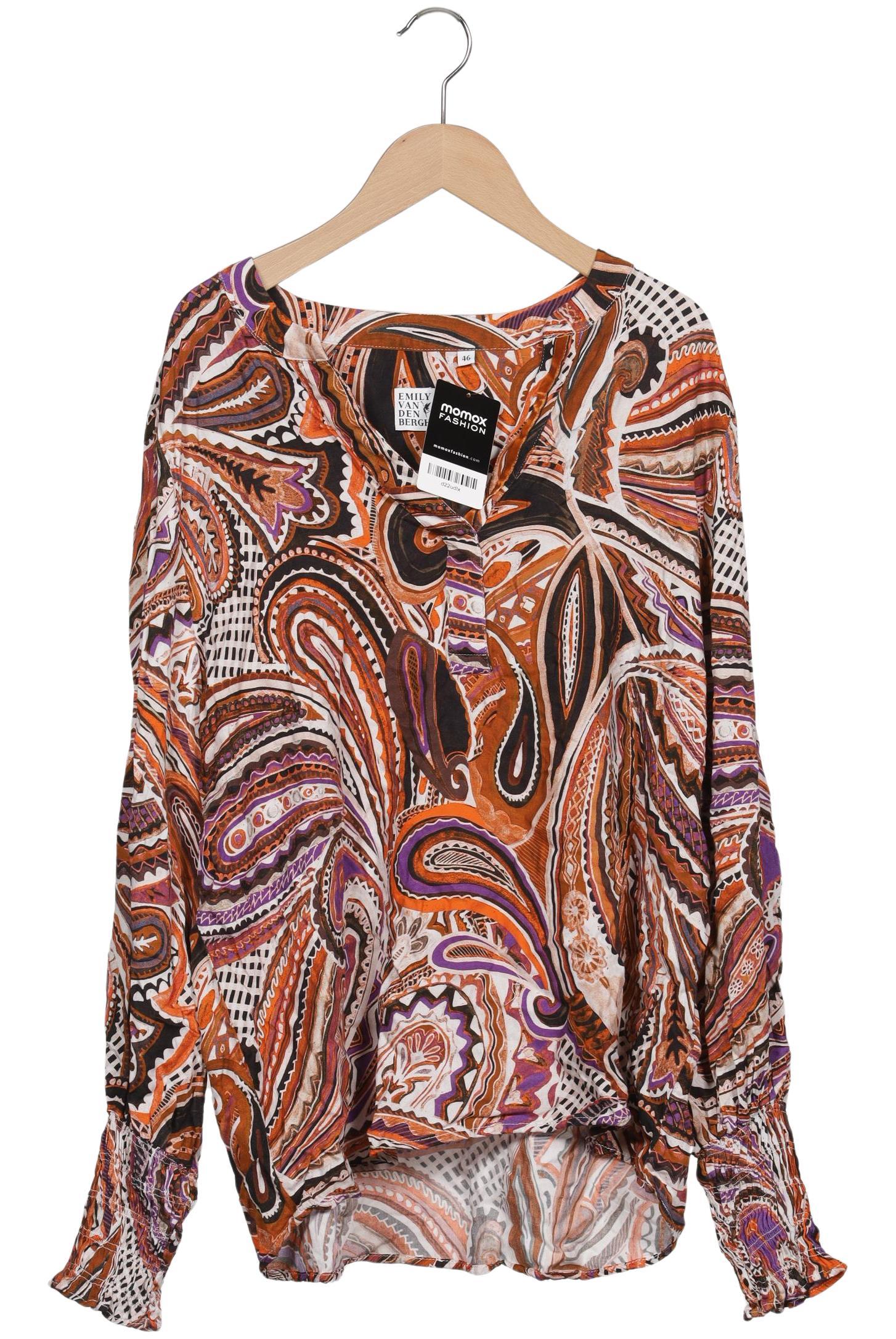 

Emily van den Bergh Damen Bluse, braun, Gr. 46