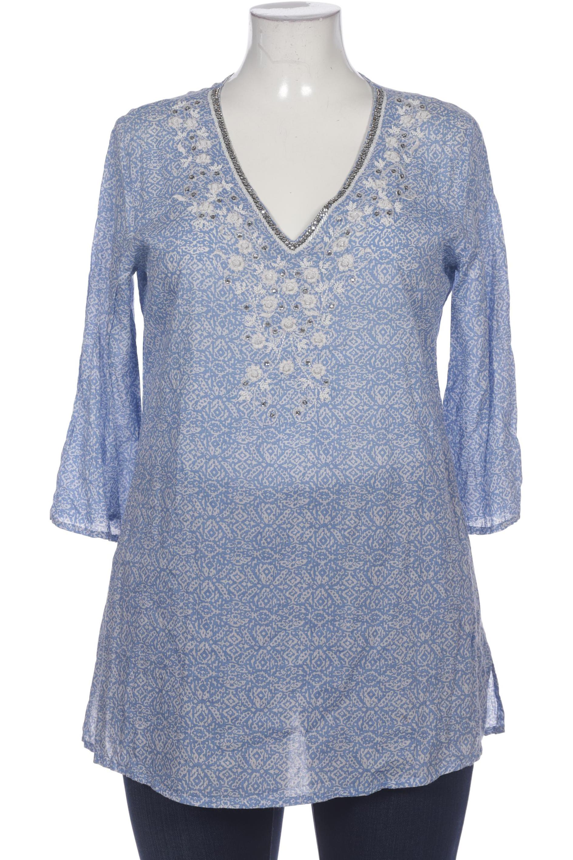 

Emily van den Bergh Damen Bluse, blau, Gr. 40