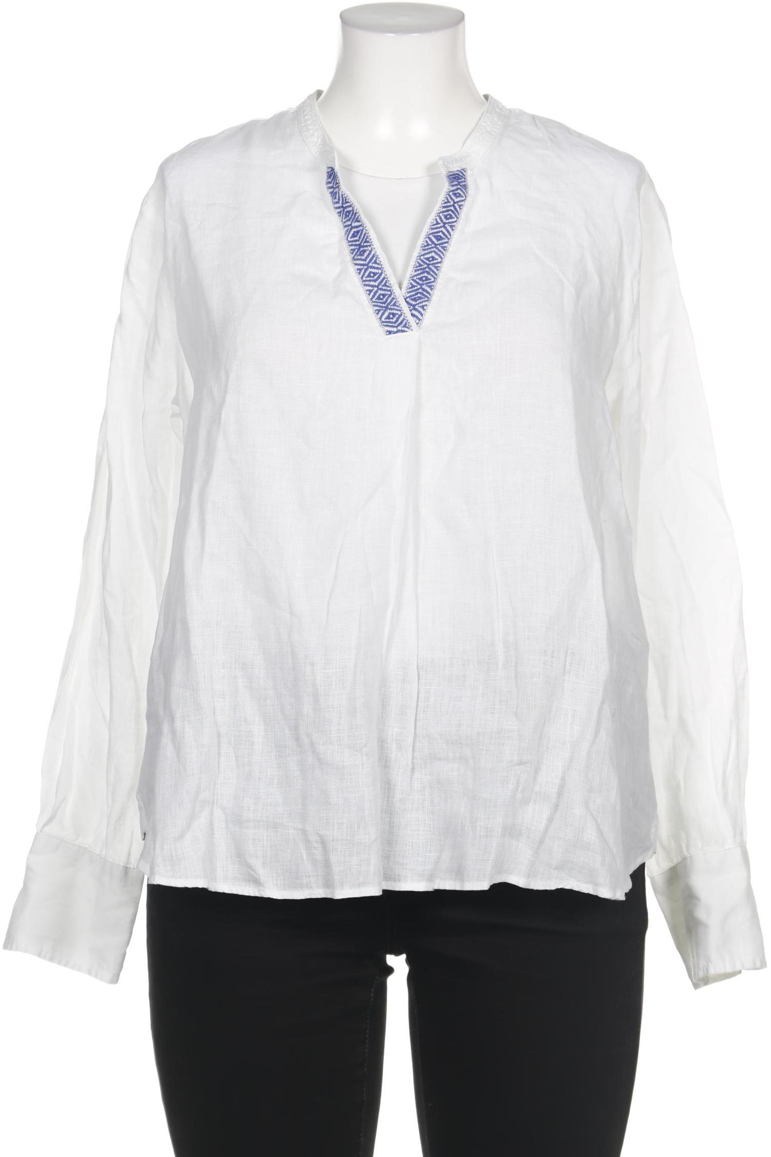 

Emily van den Bergh Damen Bluse, weiß, Gr. 44