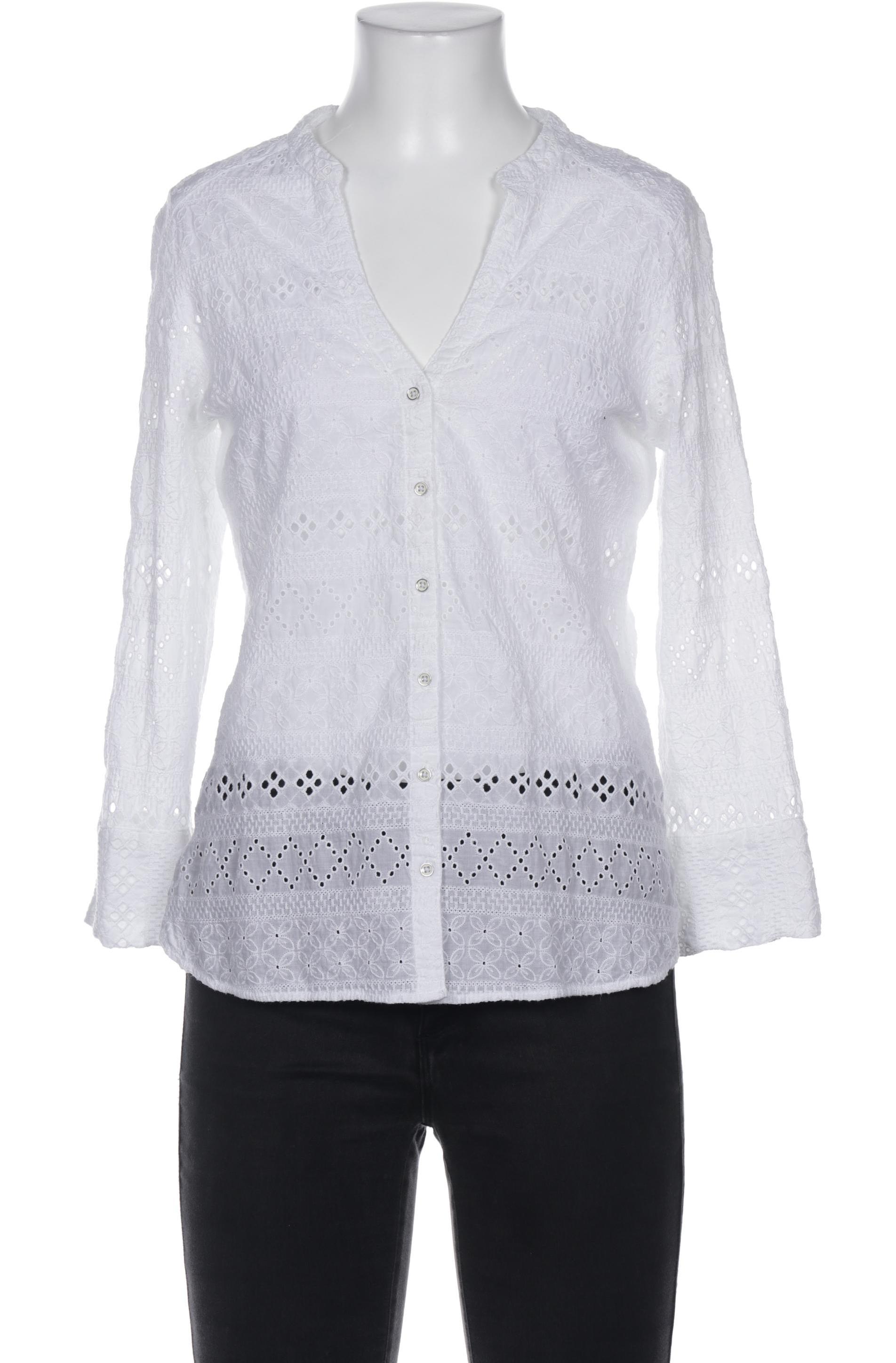 

Emily van den Bergh Damen Bluse, weiß, Gr. 36