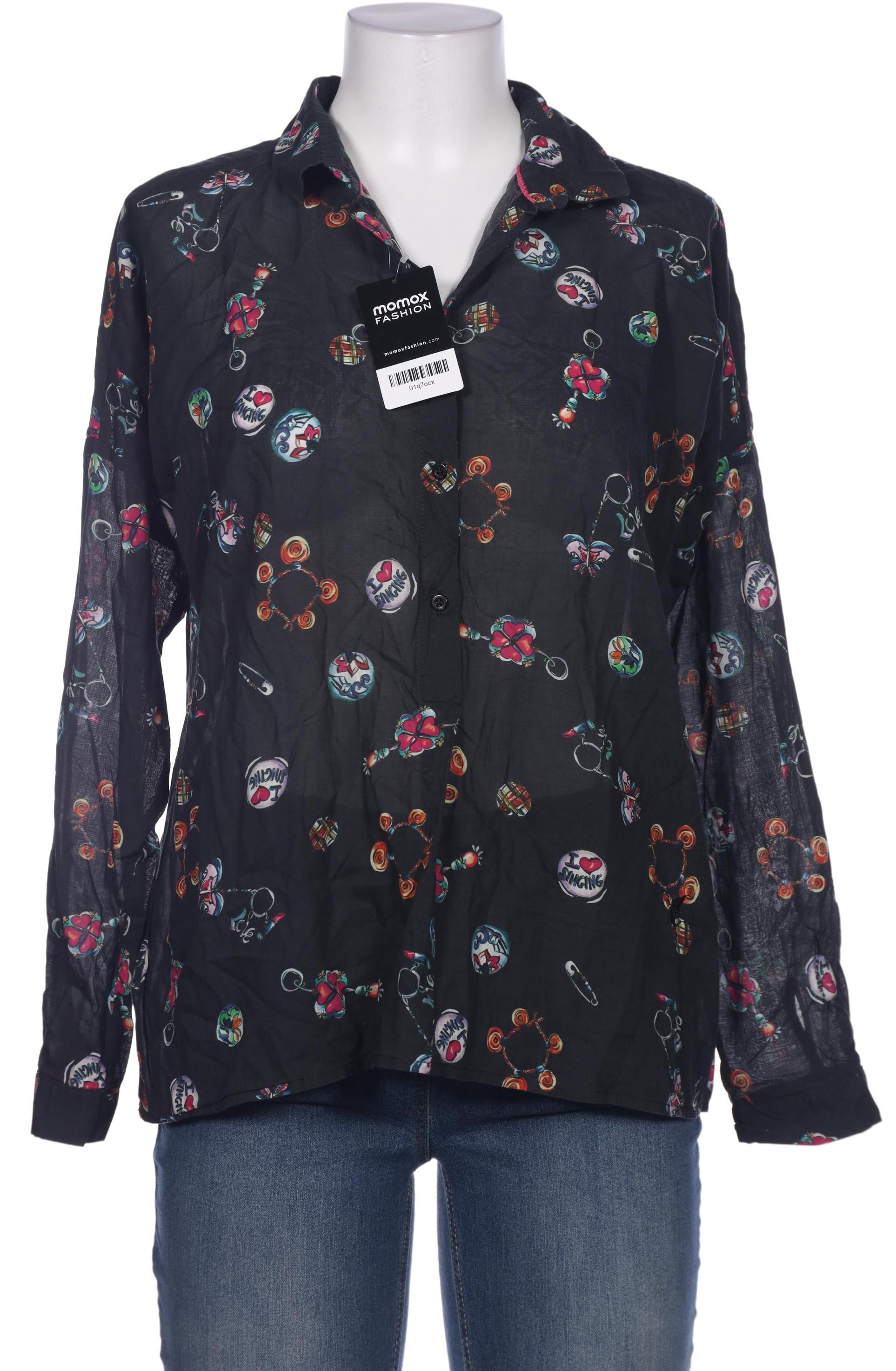 

Emily van den Bergh Damen Bluse, schwarz, Gr. 40