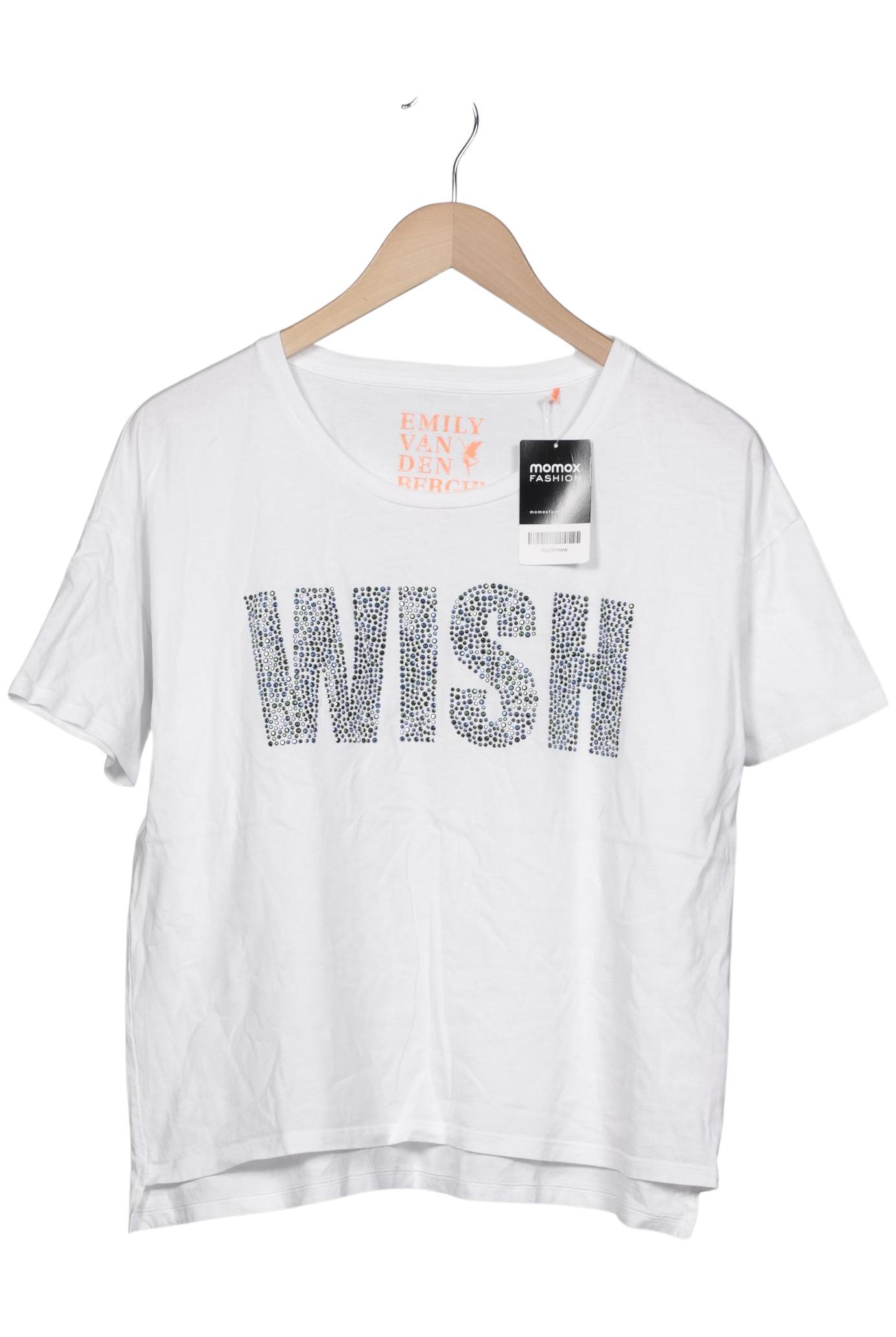 

Emily van den Bergh Damen T-Shirt, weiß, Gr. 38