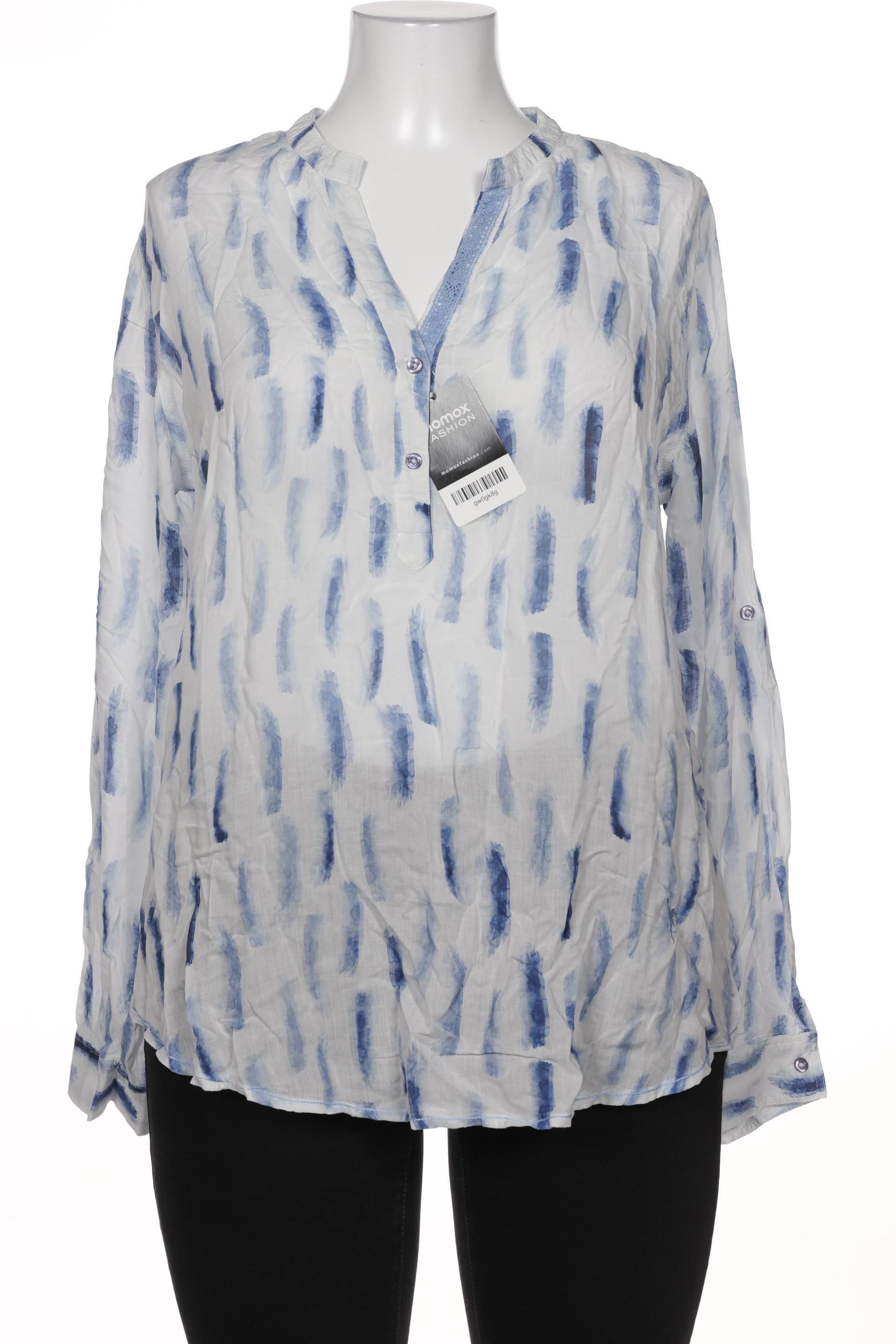 

Emily van den Bergh Damen Bluse, weiß, Gr. 44