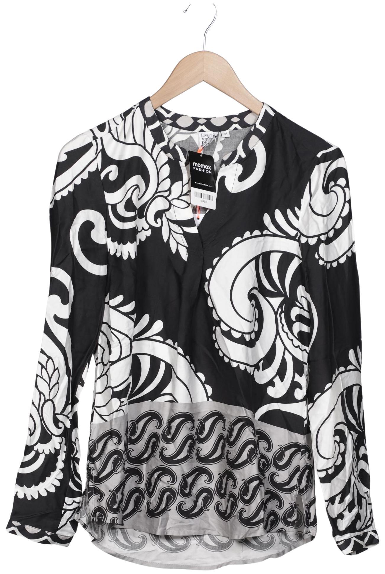 

Emily van den Bergh Damen Bluse, schwarz, Gr. 38