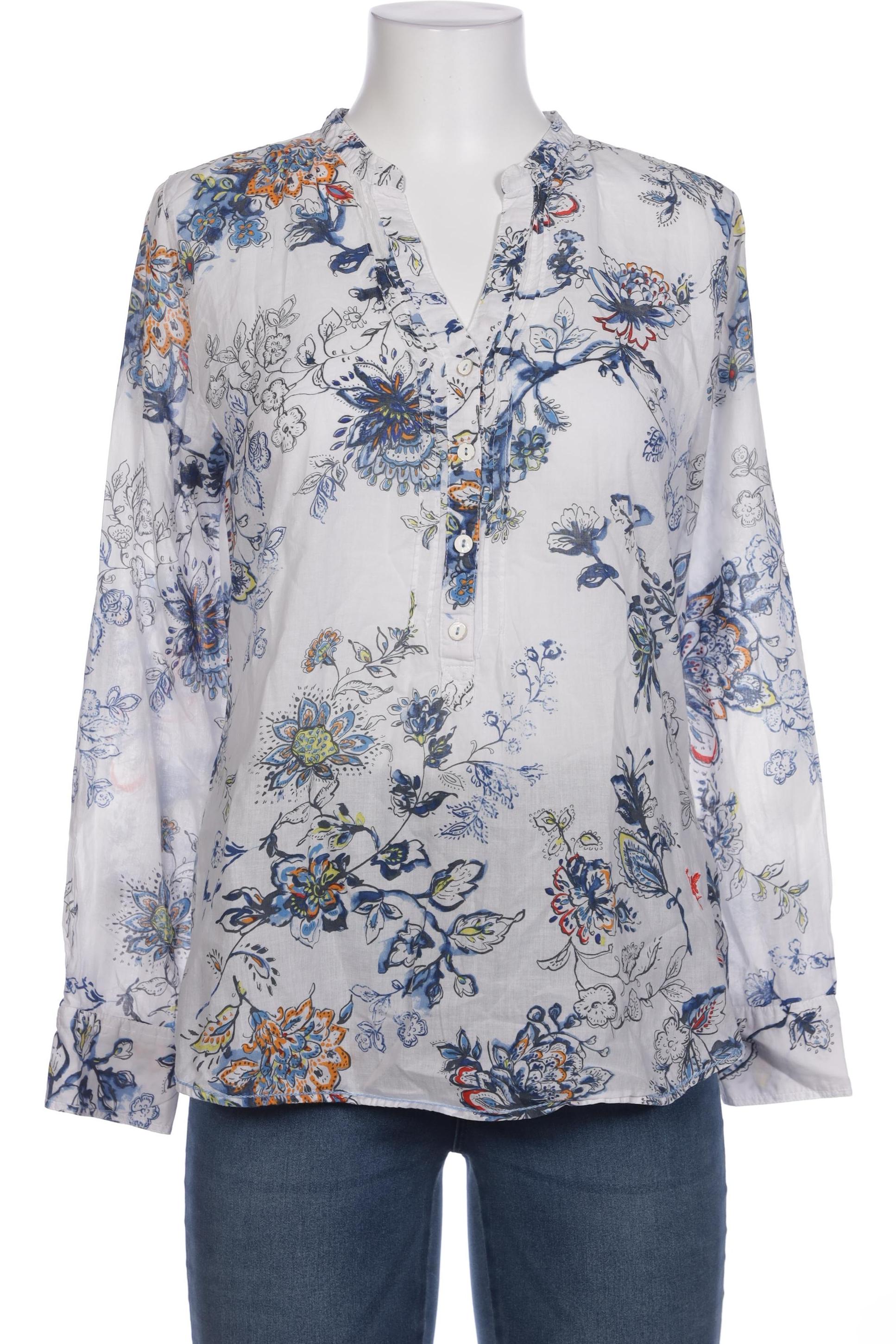 

Emily van den Bergh Damen Bluse, weiß, Gr. 40